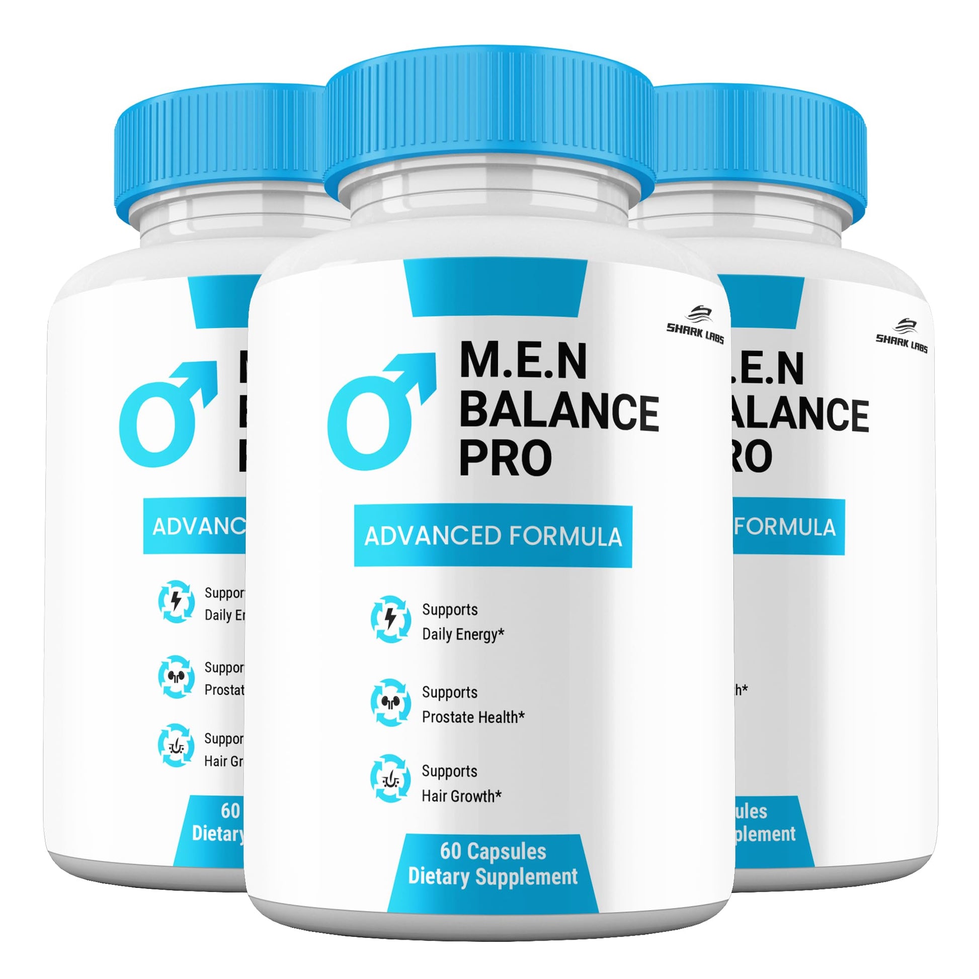 Shark Labs M.E.N Balance Pro Capsules, 60 Count