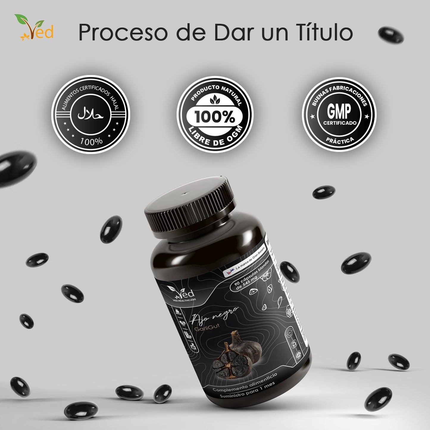 Ved GarliGut Softgels 90 Count