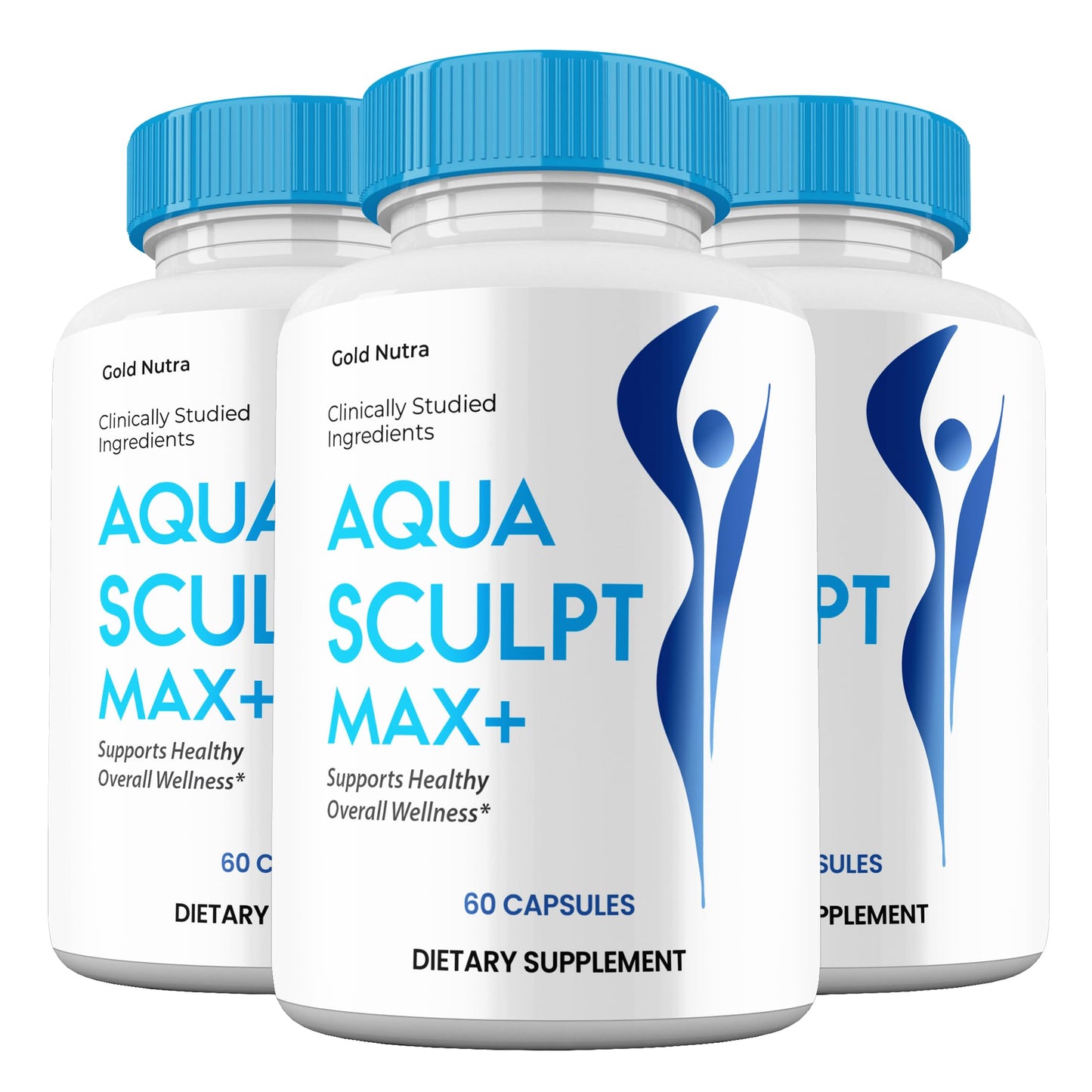 Gold Nutra Max Capsules Advanced Formula High Potency Vitamin, 60 Capsules per Bottle, 3 Pack