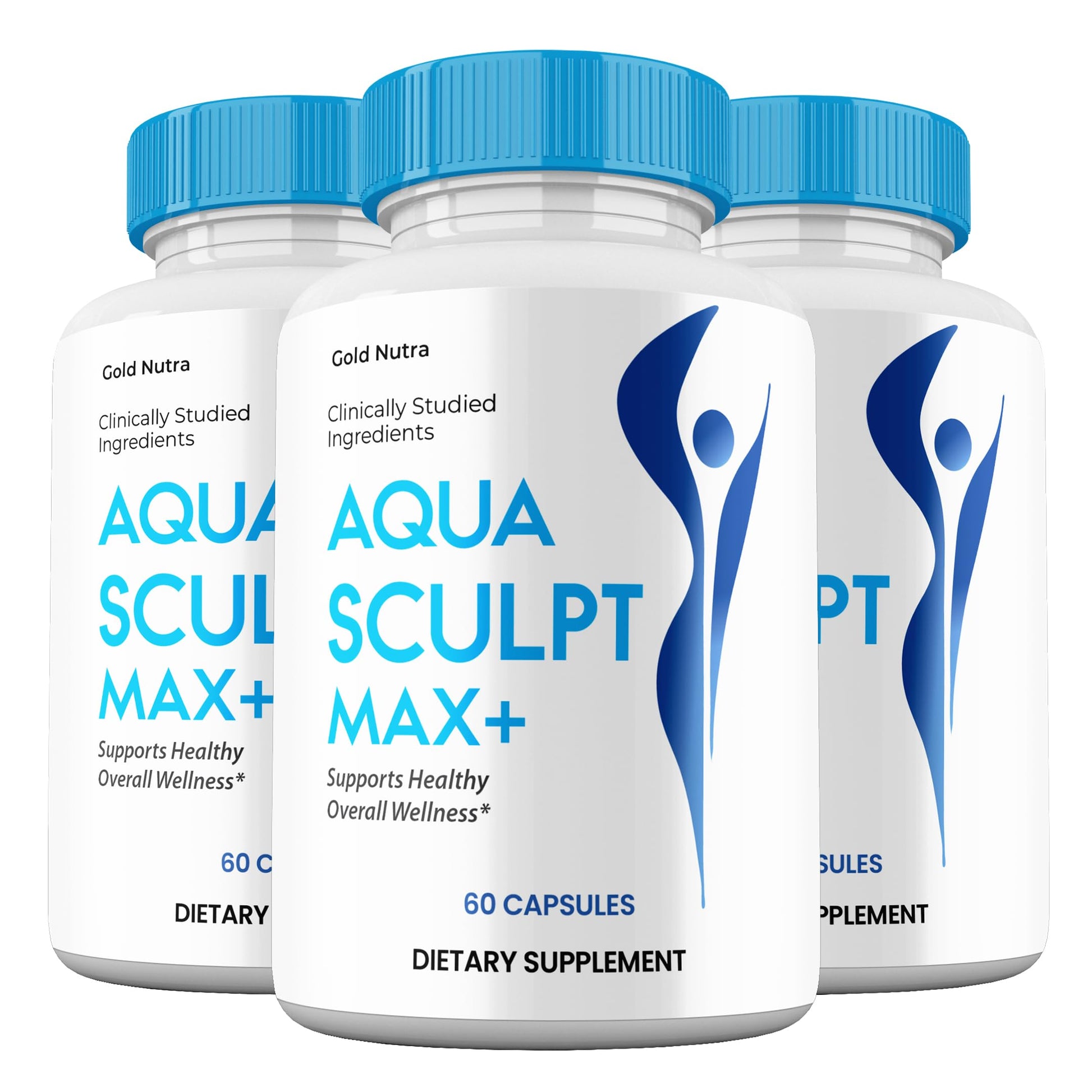 Gold Nutra Max Capsules Advanced Formula High Potency Vitamin, 60 Capsules per Bottle, 3 Pack