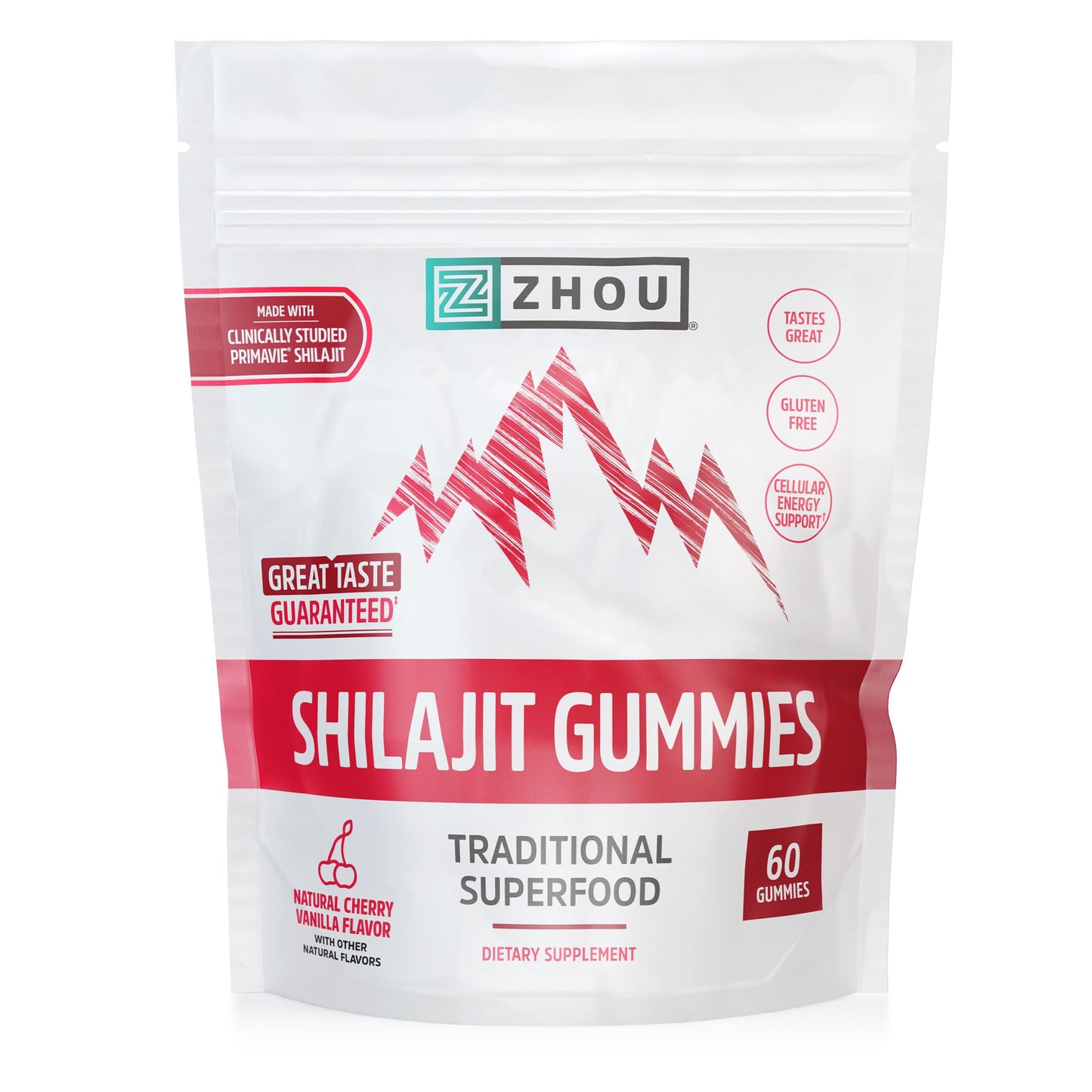 ZHOU Shilajit Gummies 60 Chews