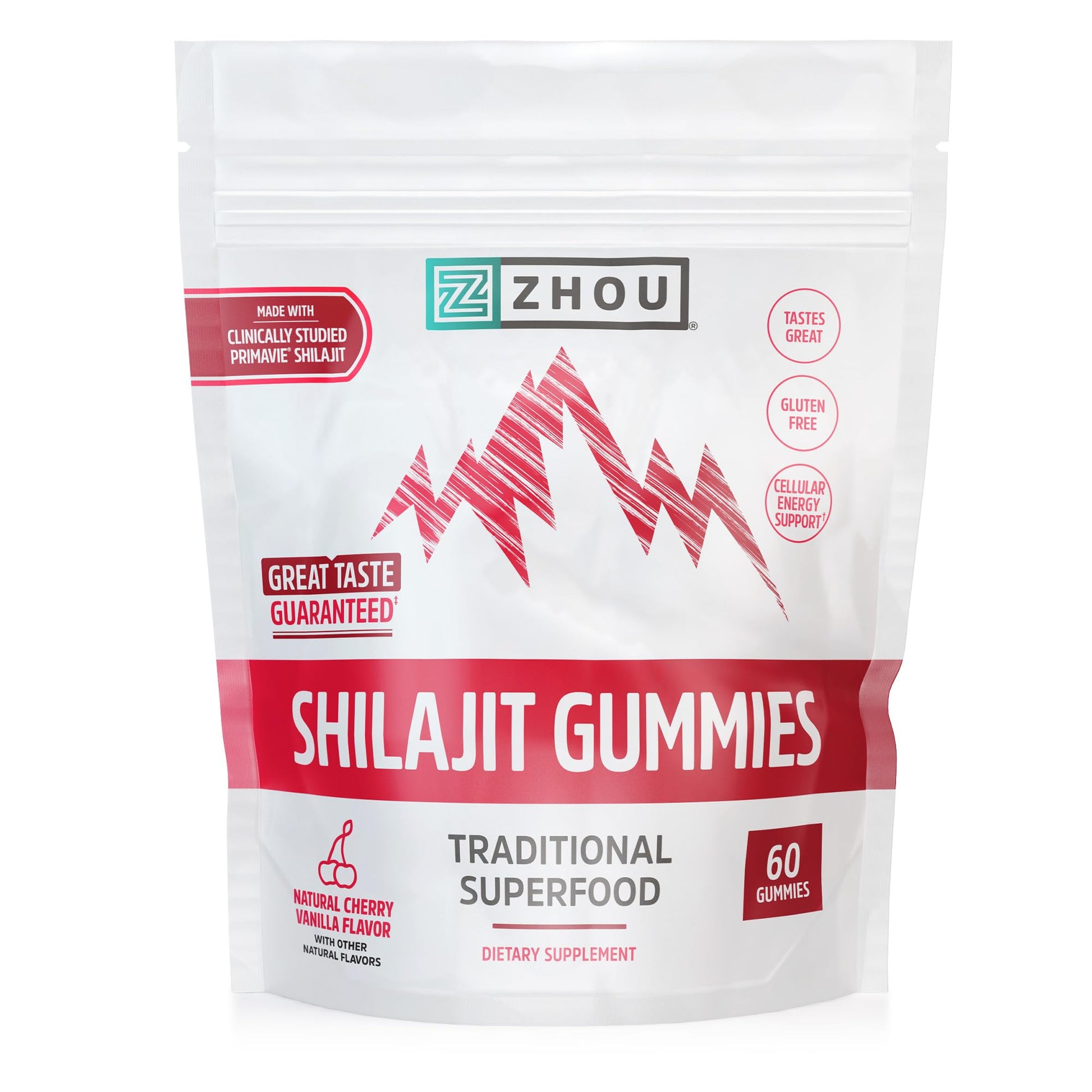 ZHOU Shilajit Gummies 60 Chews