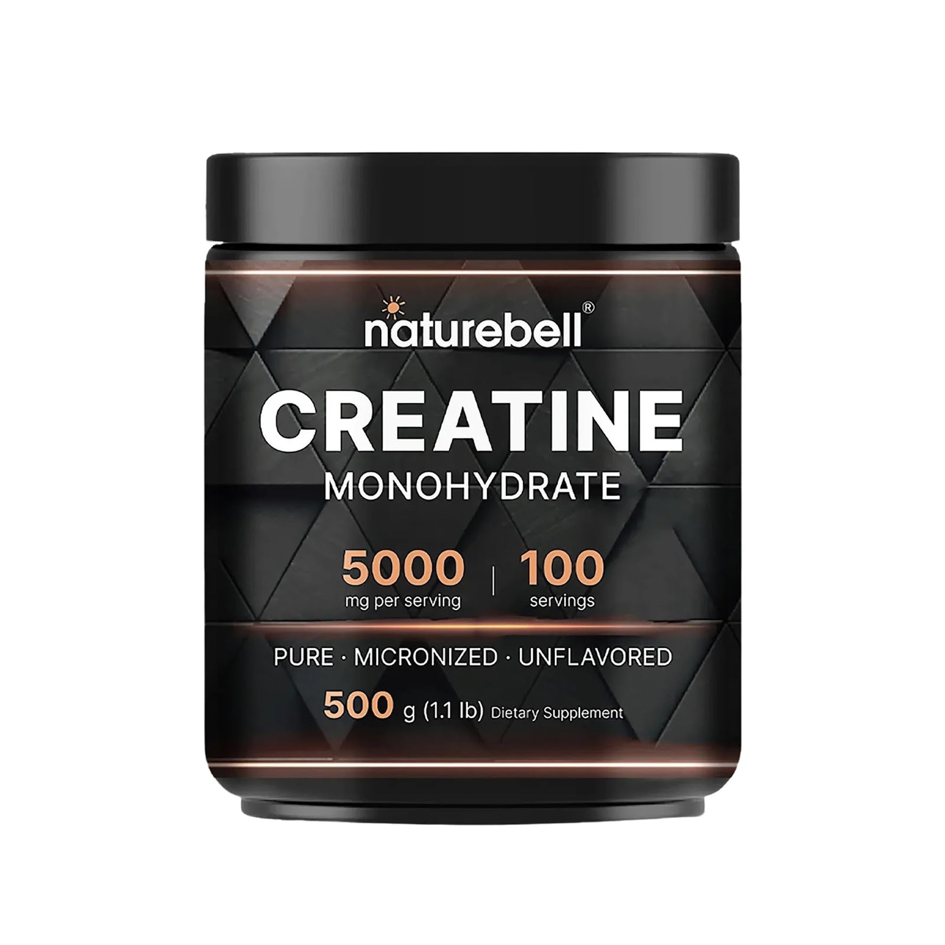 NatureBell Micronized Creatine Monohydrate Powder 1.1 lb