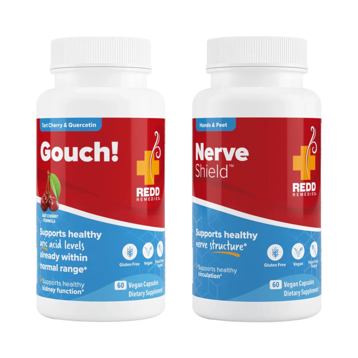 Redd Remedies Gouch! & Nerve Shield, 120 Capsules