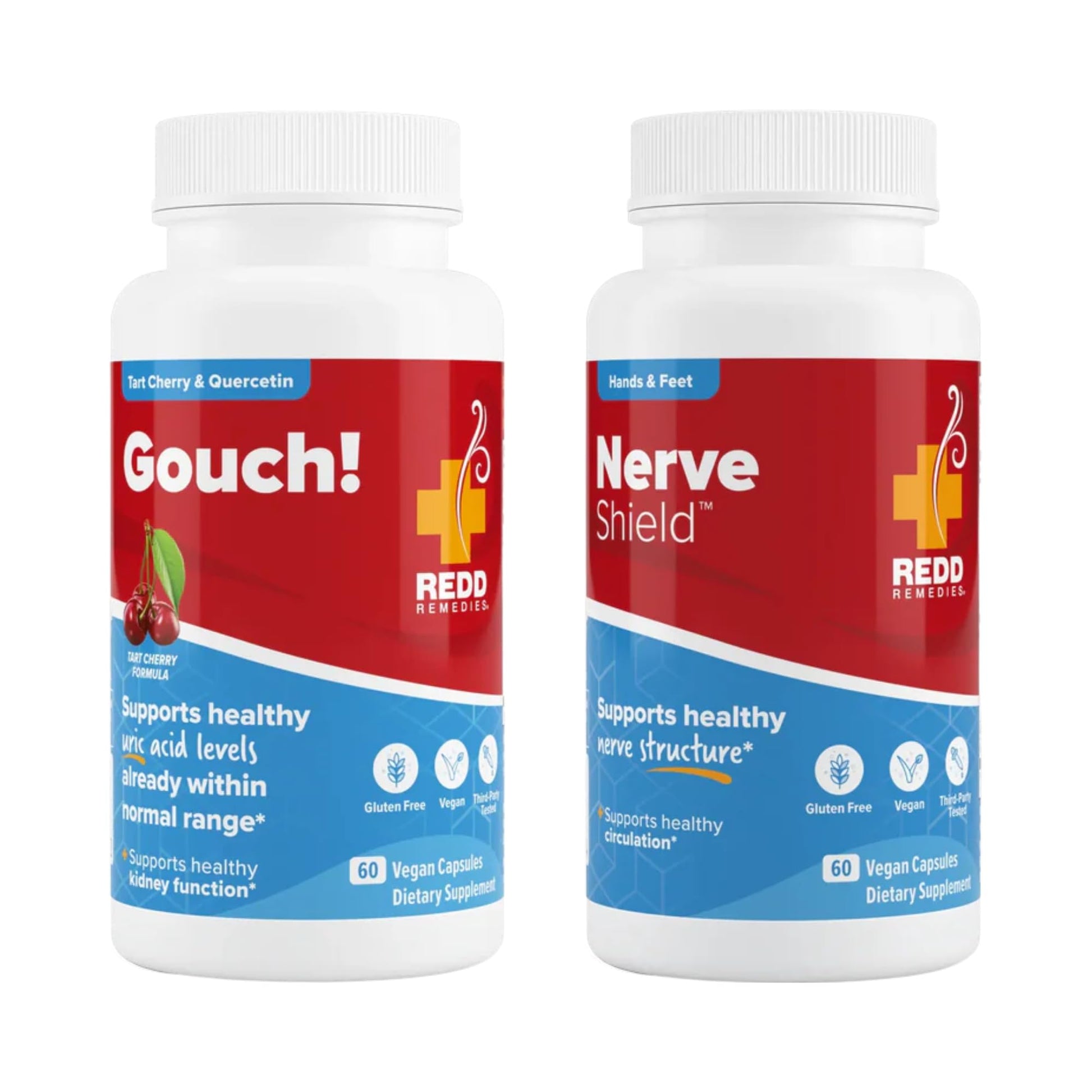 Redd Remedies Gouch! & Nerve Shield, 120 Capsules