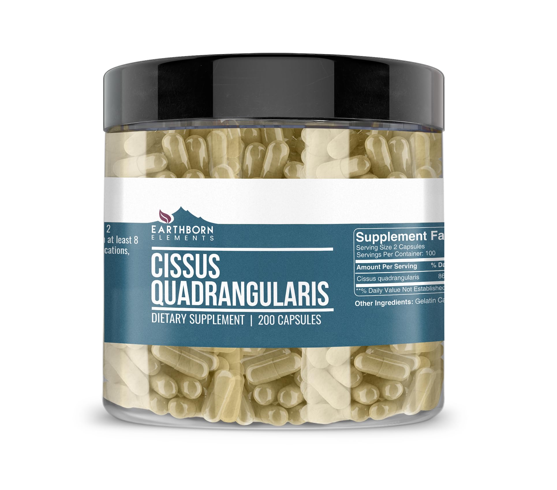 Earthborn Elements Cissus Quadrangularis 200 Capsules