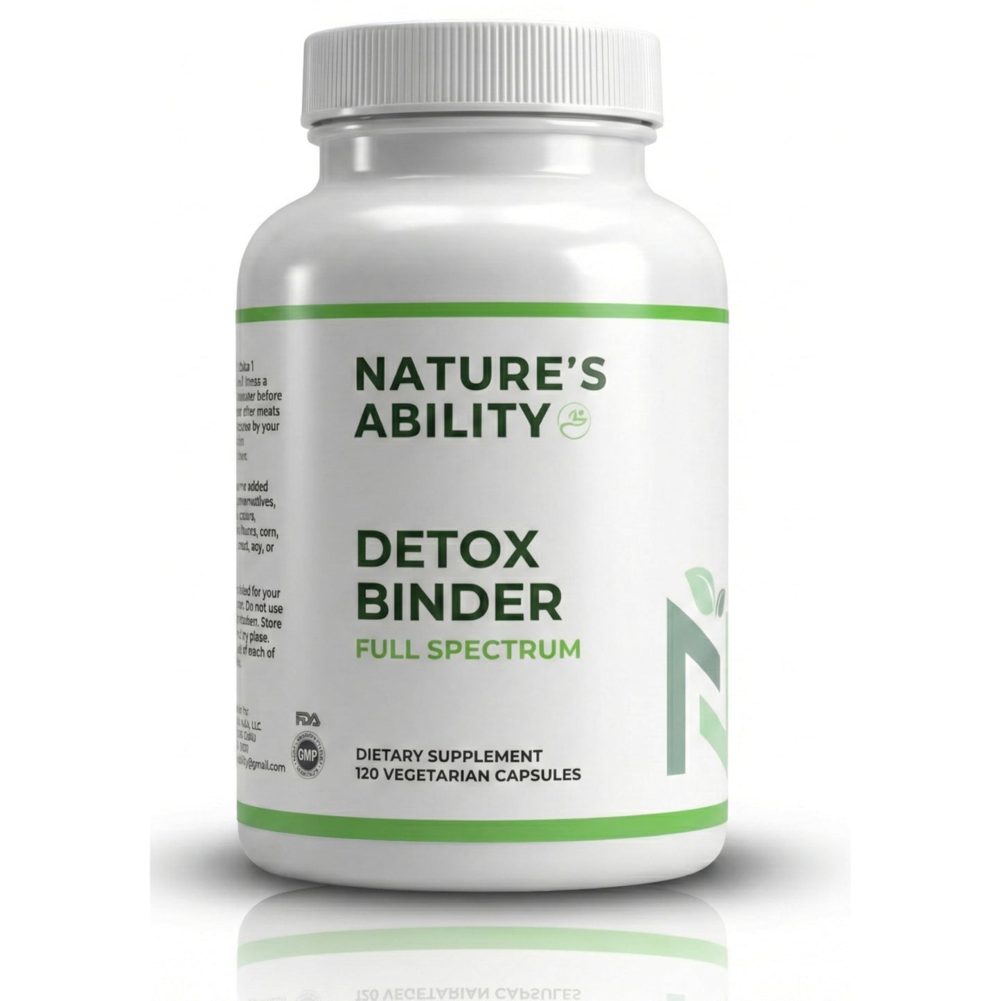 NATURE'S ABILITY Detox Binder Full Spectrum 120 Capsules