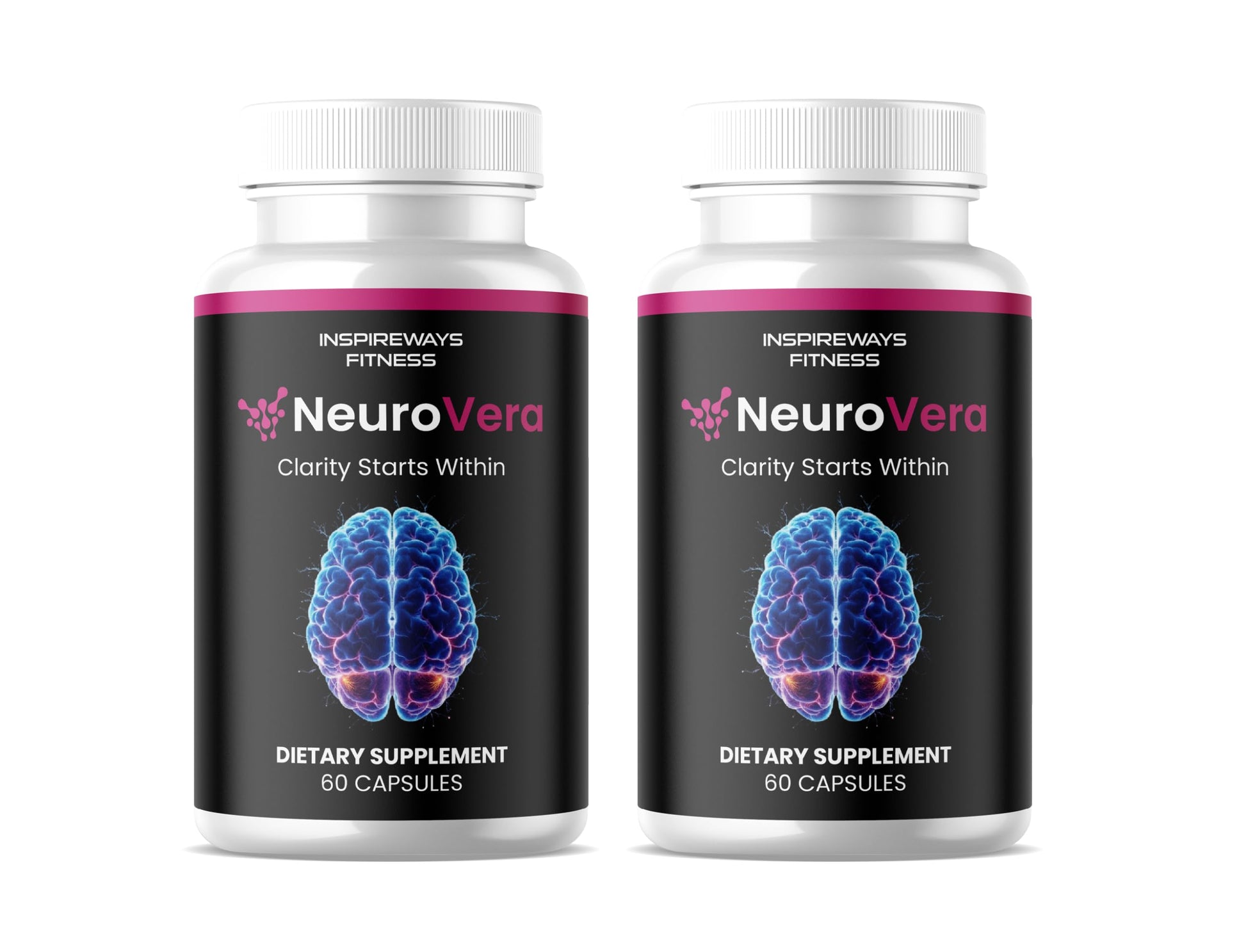 Fitness InspireWays Neurovera Advanced Formula Capsules 120 Count
