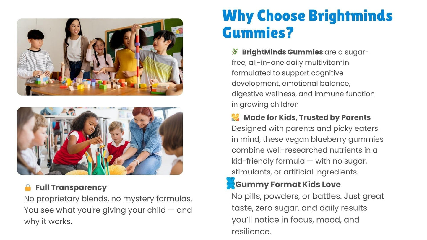 True reflectionz Brightminds Zeolite Detox Gummies 60 Count