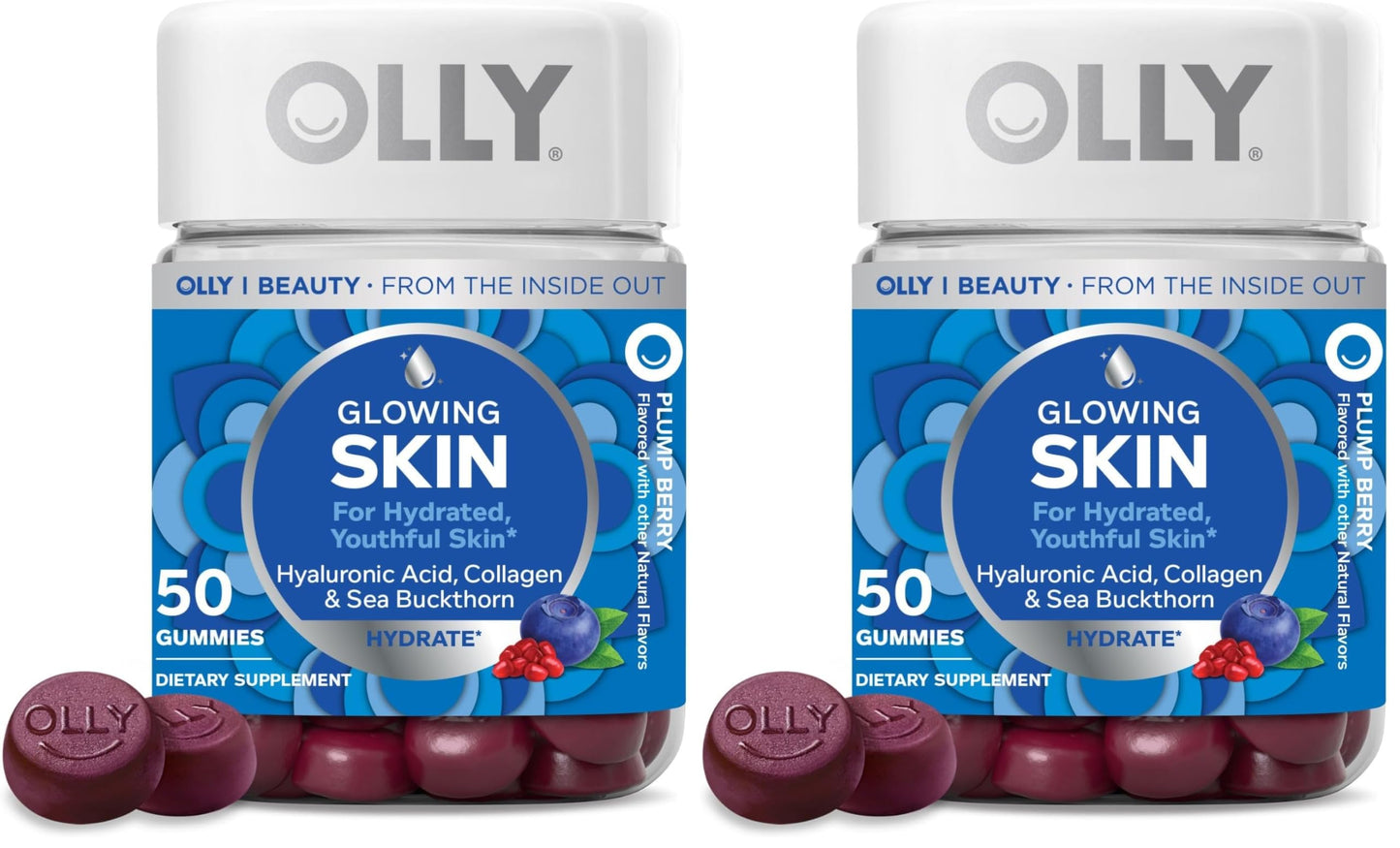 OLLY Glowing Skin Gummy 100 Count