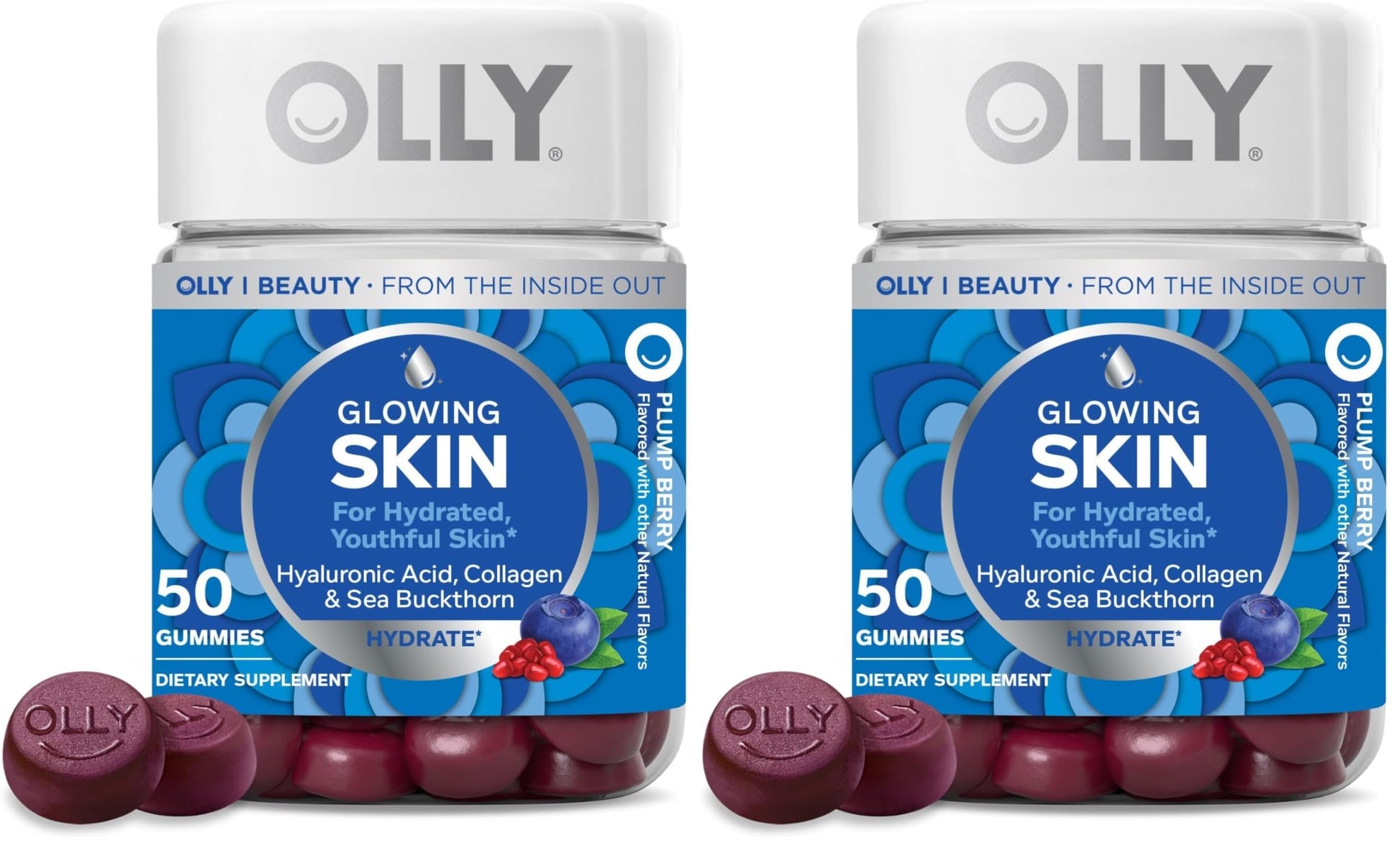 OLLY Glowing Skin Gummy 100 Count