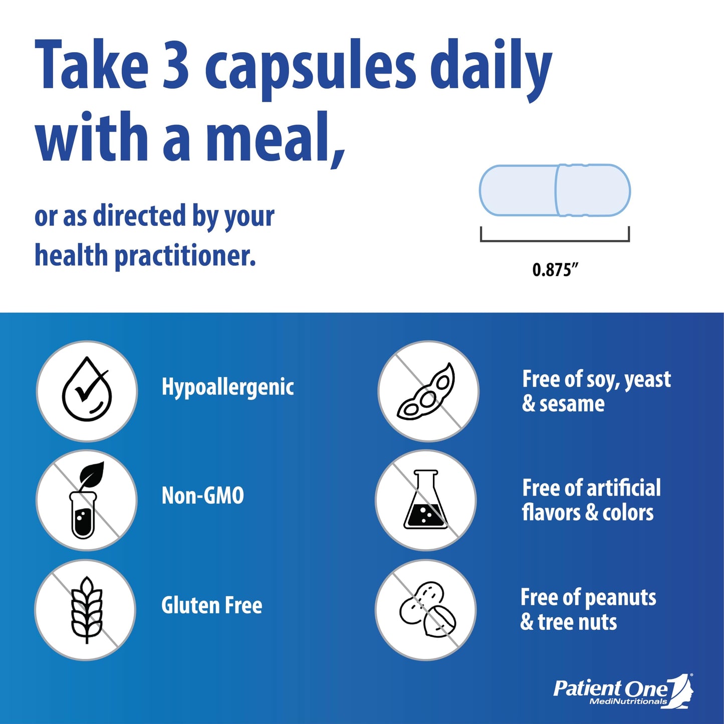 Patient One OpticOne Capsule 180 Count
