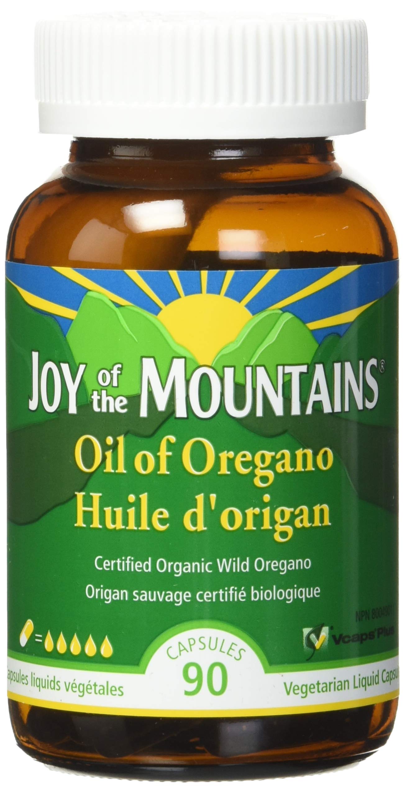 Joy of the Mountains Oil of Oregano Capsules, 90 Count