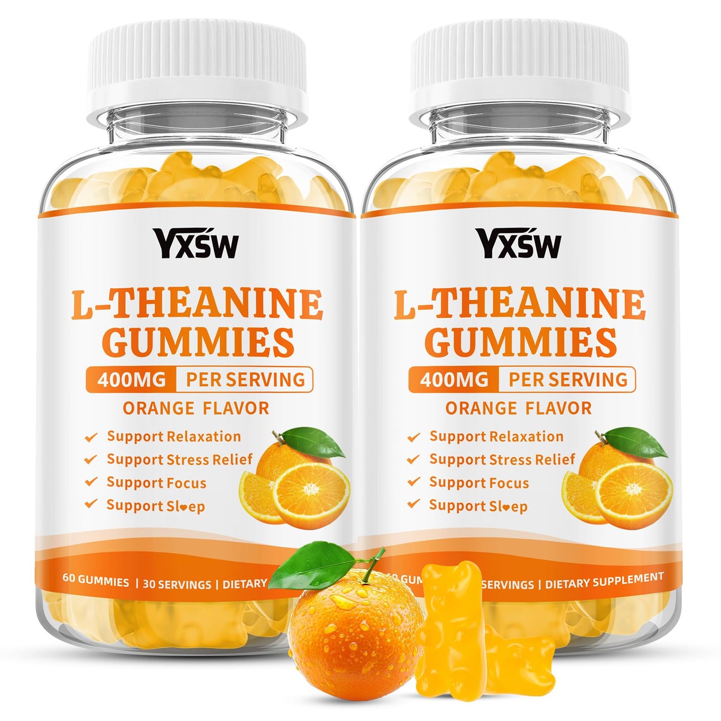 YXSW L-Theanine Gummies 120 Count