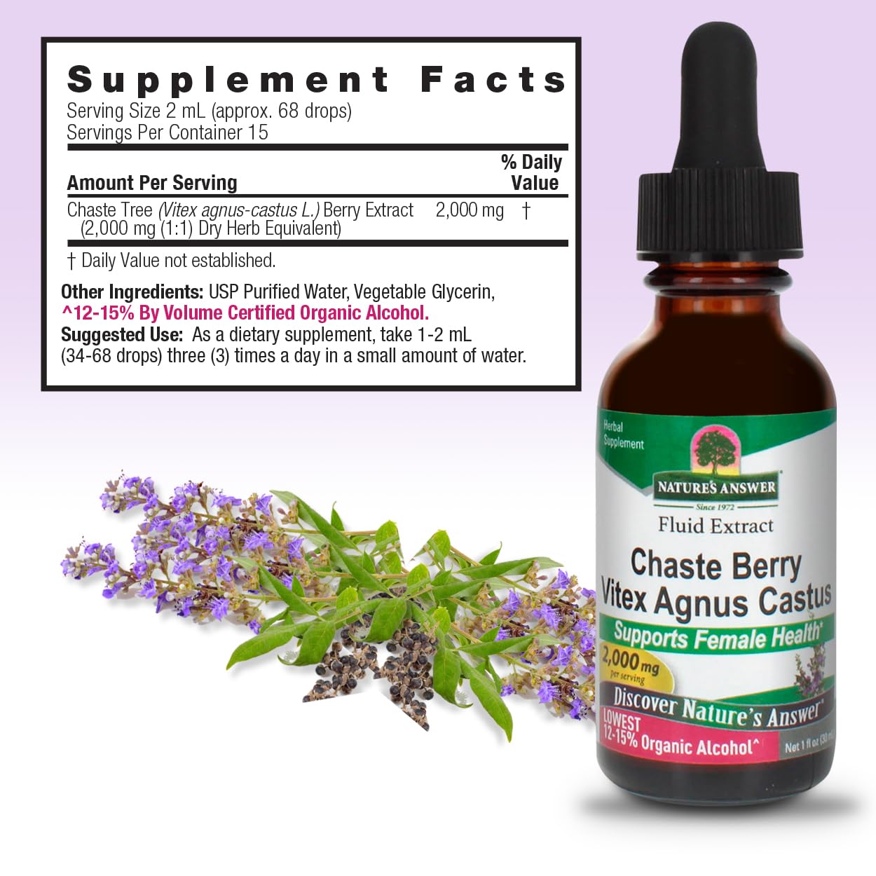 Nature's Answer Supports Female Hormonal Balance Capsule, 1 Count