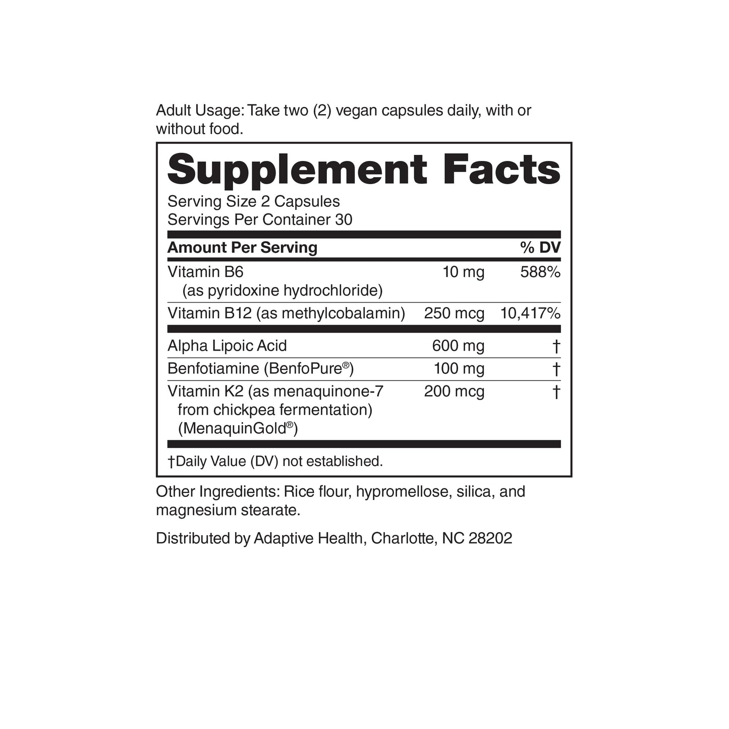 Instaflex Clinical Strength Nerve Relief Capsules, 60 Count