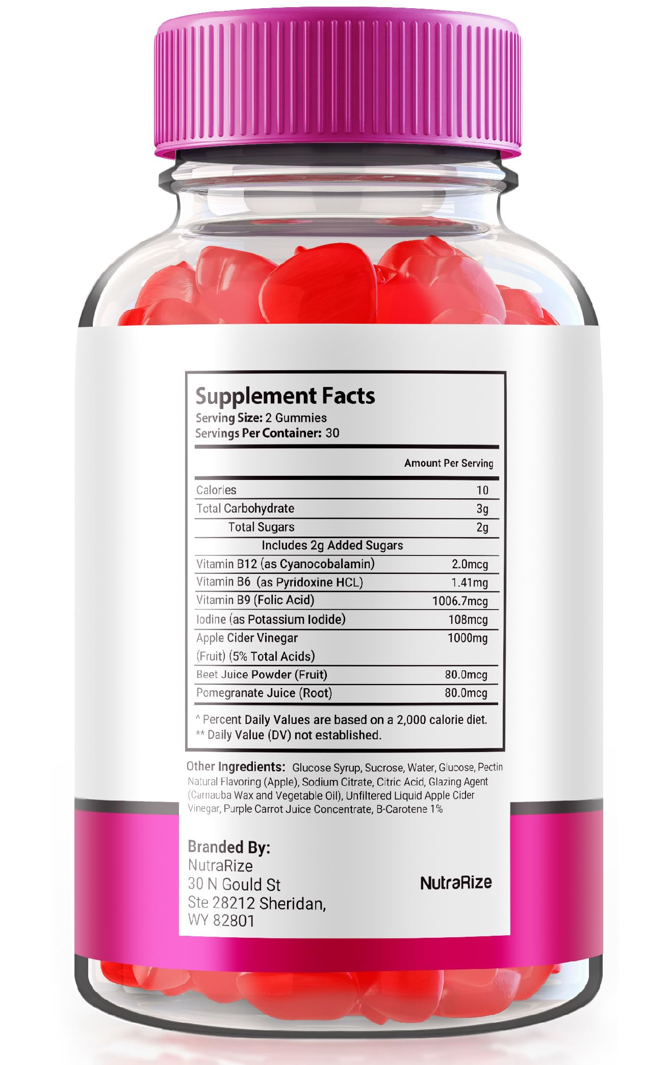 NutraRize Keto Xpert Gummies 300 Gummies