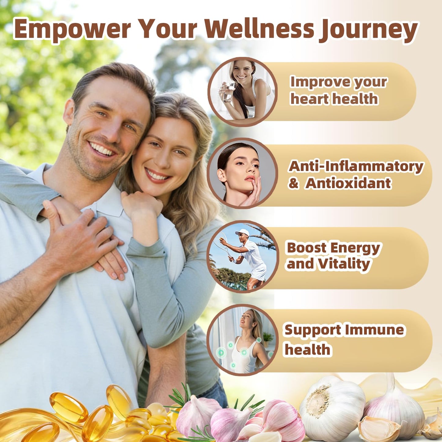 Biorizvo Aged Garlic Extract Softgels 600