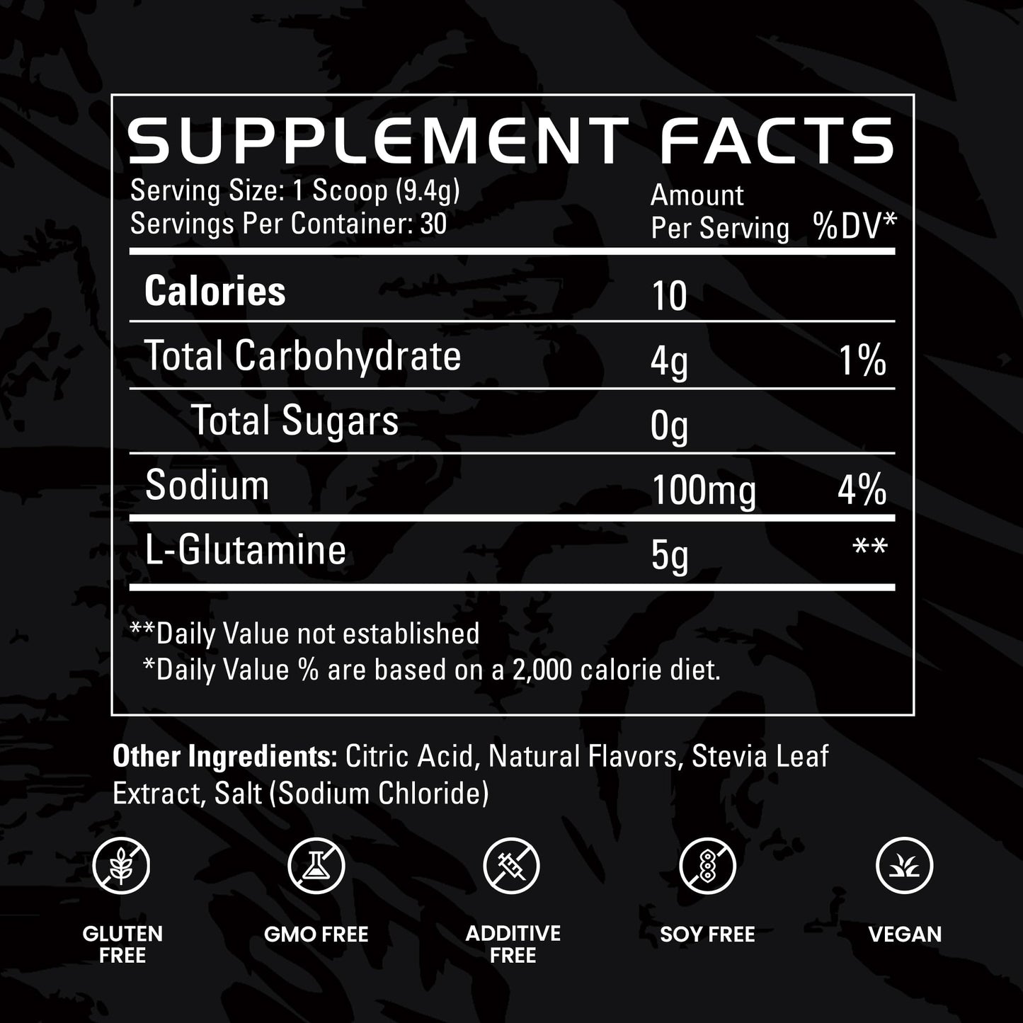 Gains in Bulk L-Glutamine Powder 9.95 oz 30 Servings