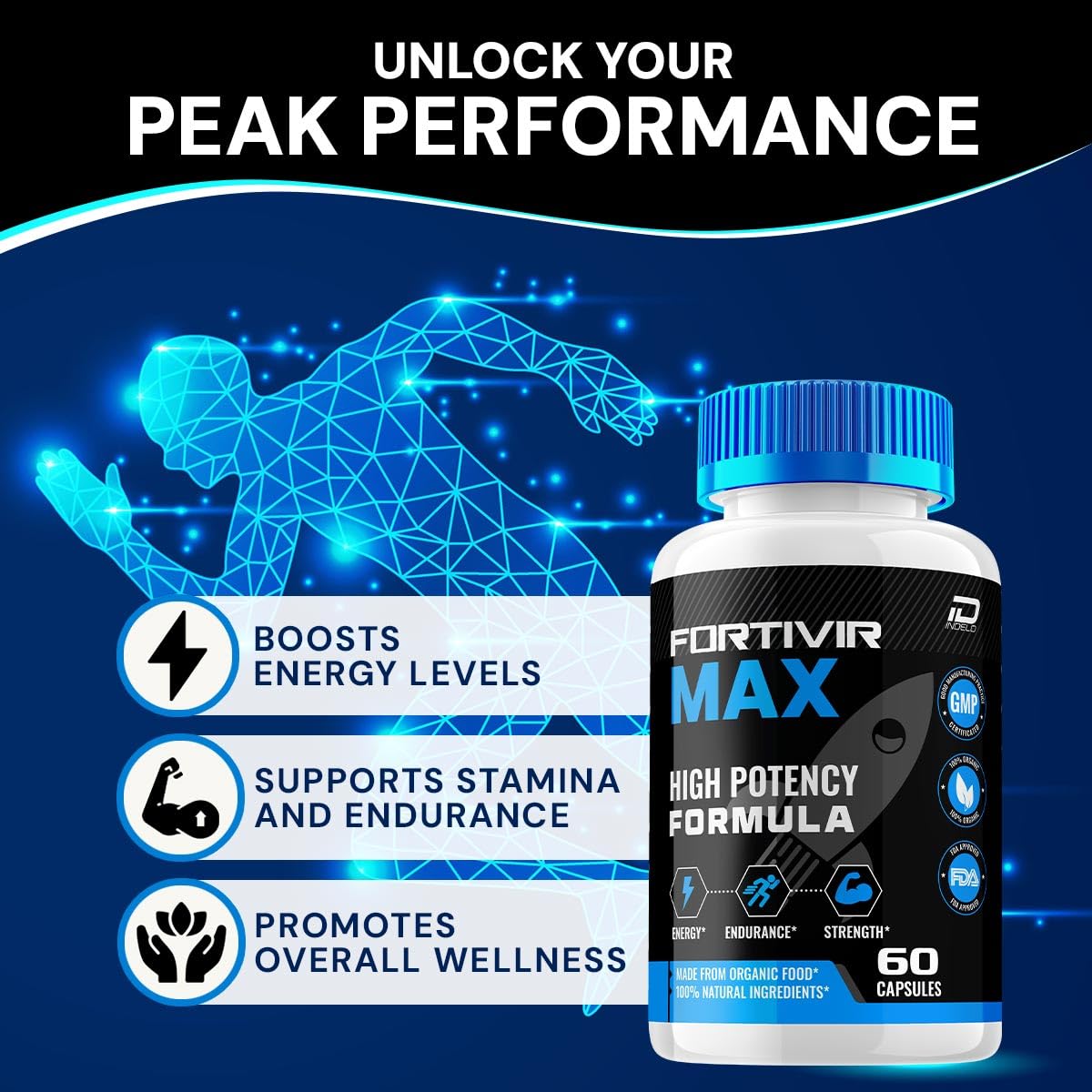 Indelo Fortivir Max Capsule 60 Capsules