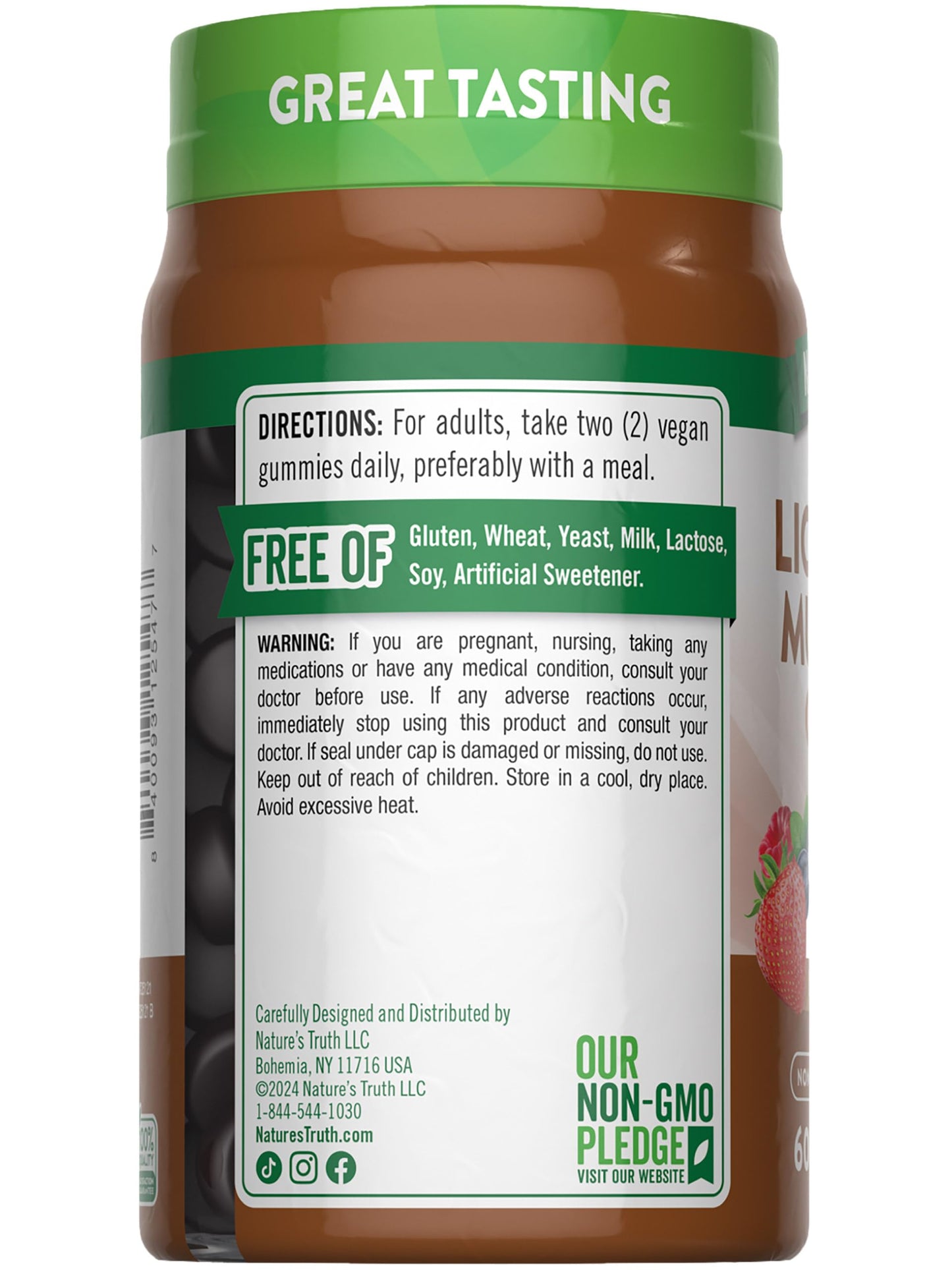 Nature's Truth Lion's Mane Gummies 60 Count