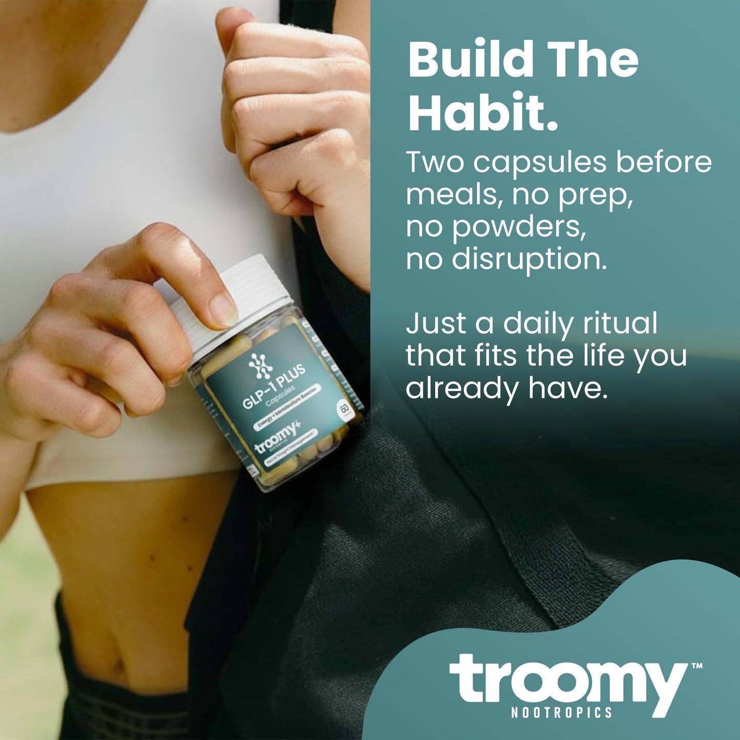Troomy Nootropics GLP-1 Plus Supplement Capsule 60 Count