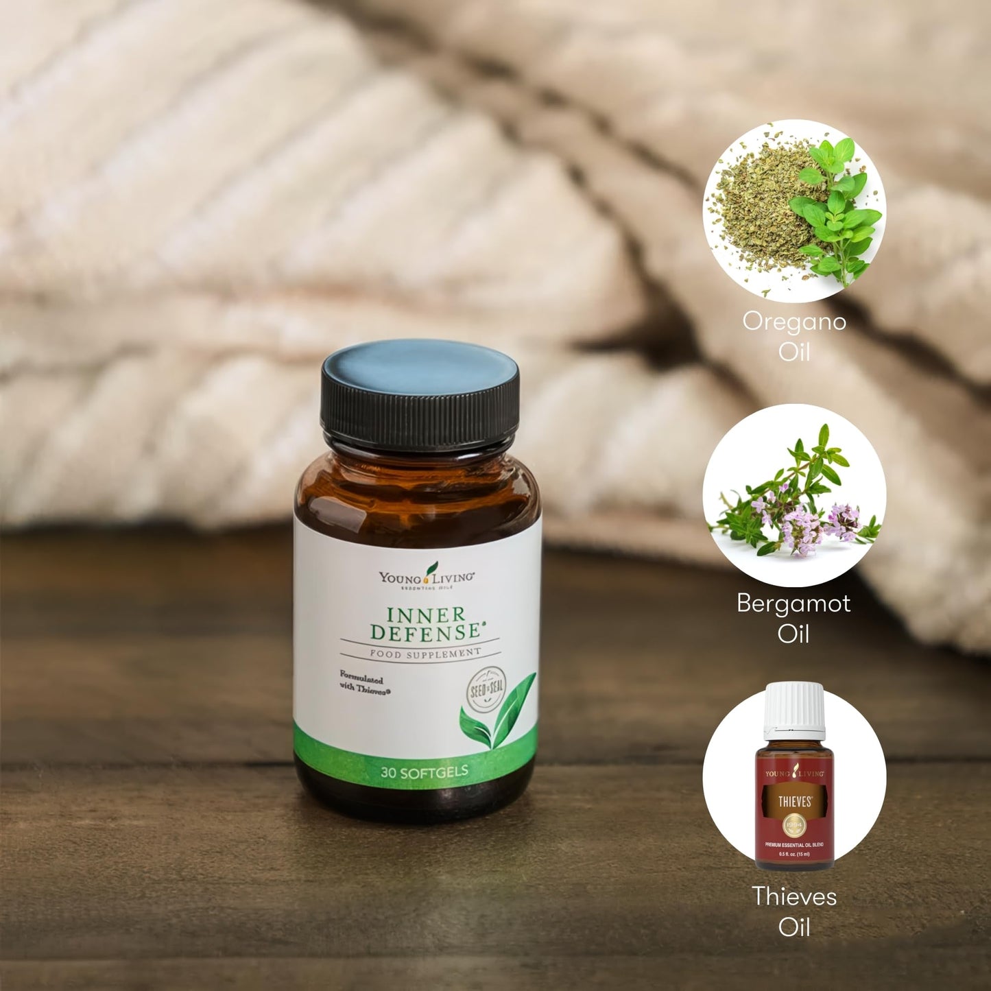 Young Living Inner Defense Softgels 30 Count