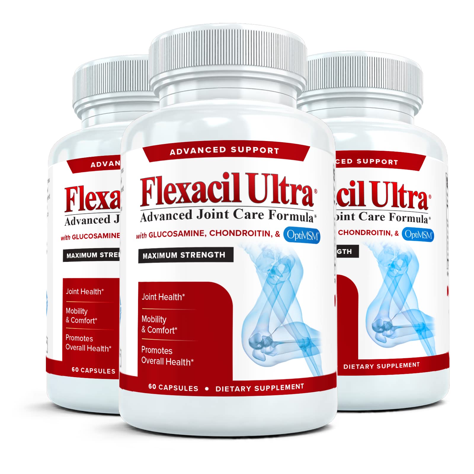 Flexacil Ultra Joint Health & Support Supplement, 60 Capsules