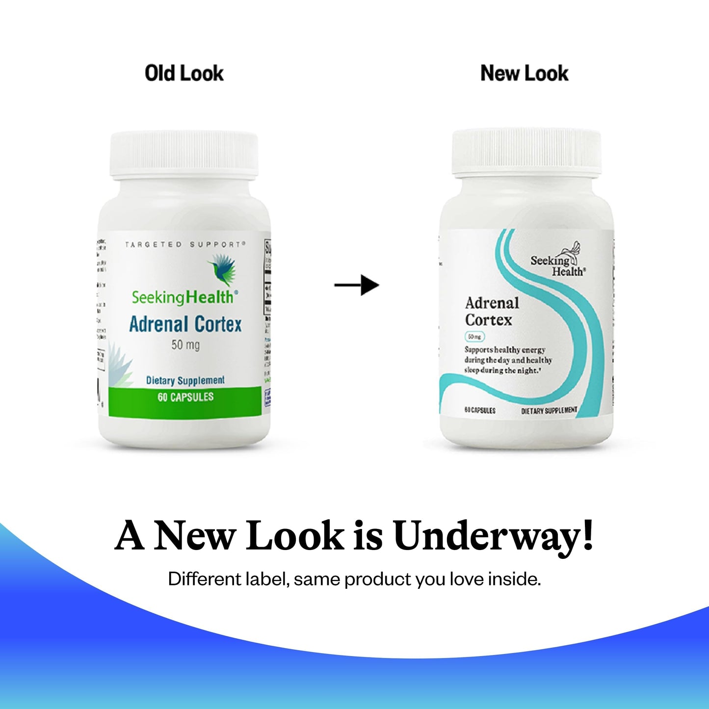 Seeking Health Adrenal Cortex Capsule, 60 Capsules