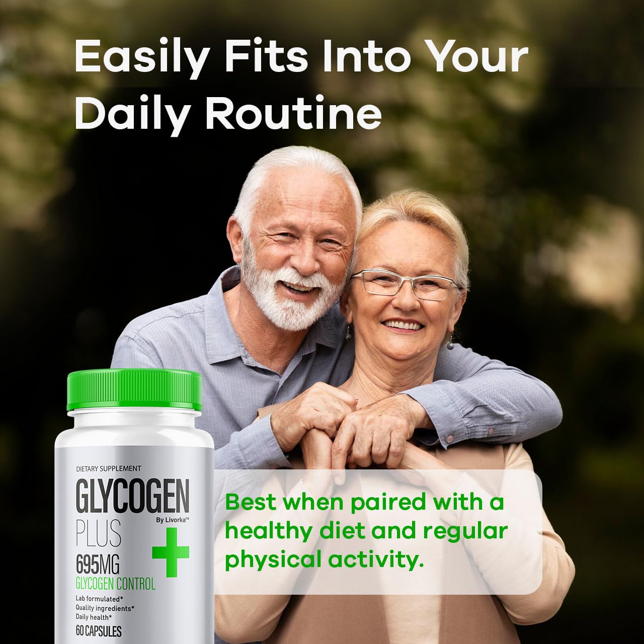 LIVORKA Glycogen Plus Capsules, 180 Capsules