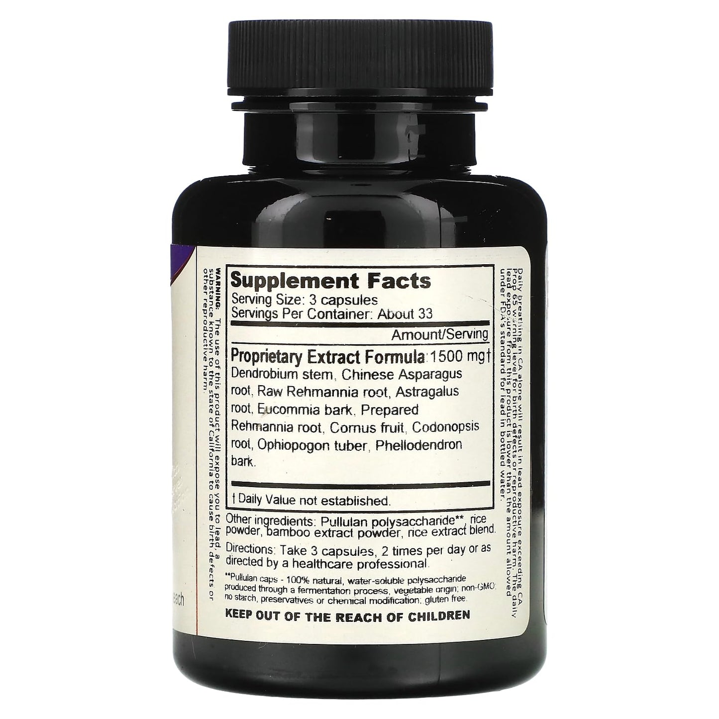 Dragon Herbs Jing 500 mg Capsules 100 Count