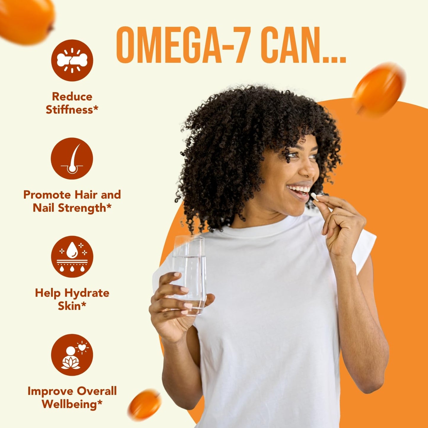 Healthy Way Pure Omega 7 Fatty Acids Capsules 200