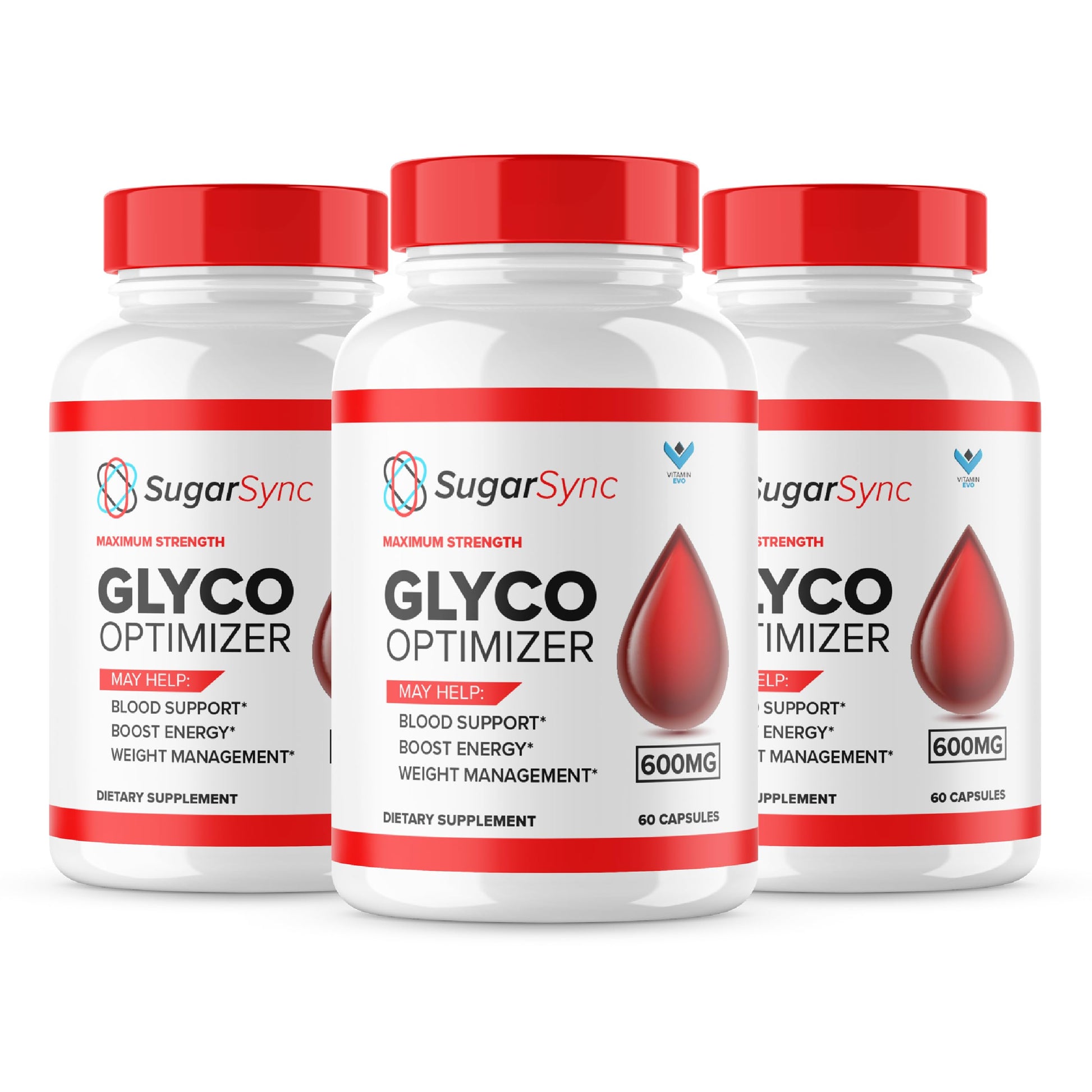 Vitamin Evo Sugar Sync Capsules 180 Capsules