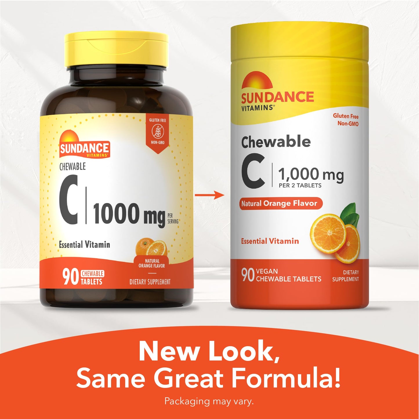 Sundance Vitamin C 1000mg Chewable Tablet, 90 Tablets