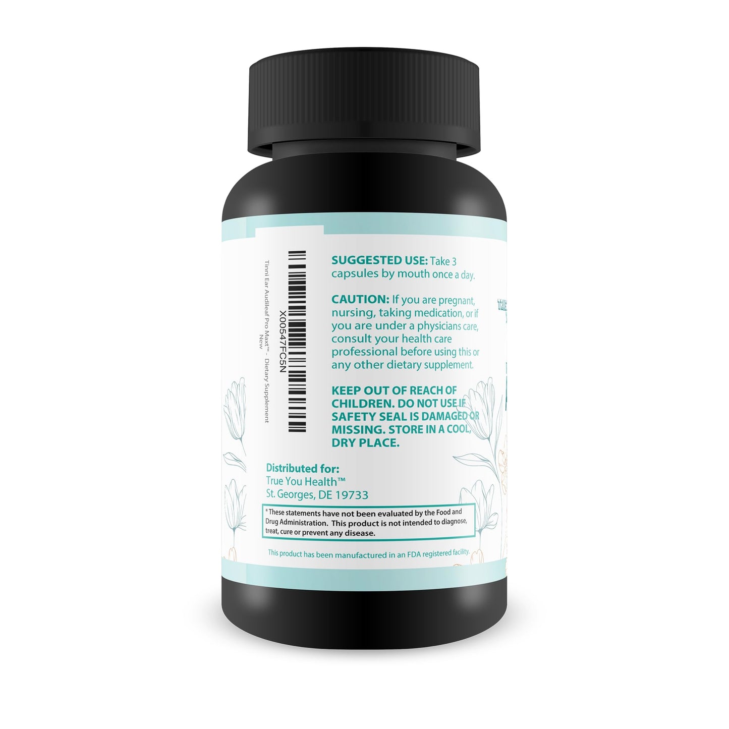 True You Health Audileaf Pro Max Capsules 90