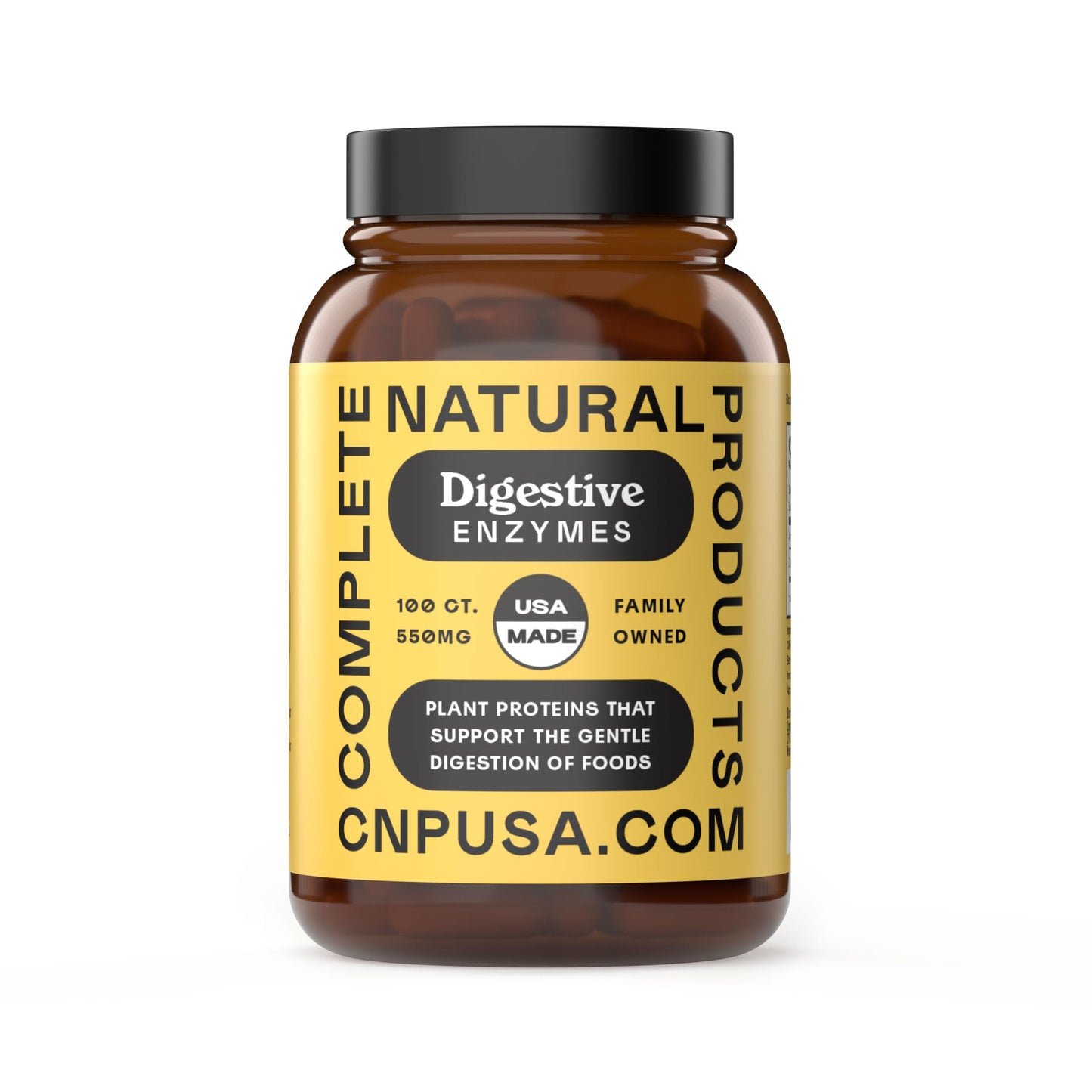 Complete Natural Products Digestive Enzyme Capsules, 60 Count