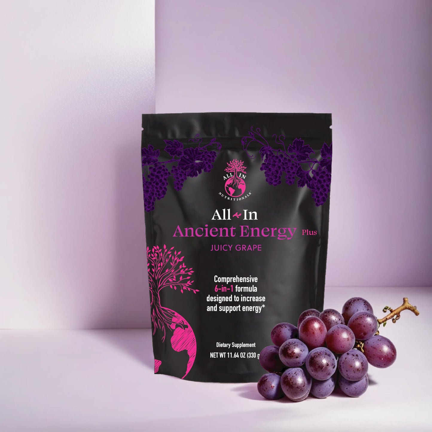 All In Nutritionals Ancient Energy Plus Powder 11.64 Ounce