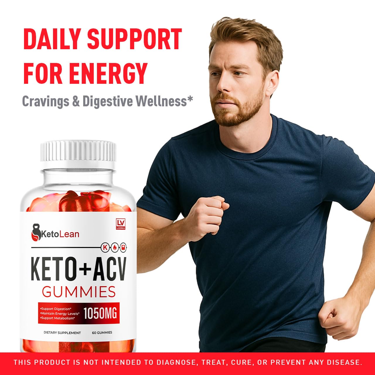 LIVORKA Keto Lean ACV Gummies 300 Gummies