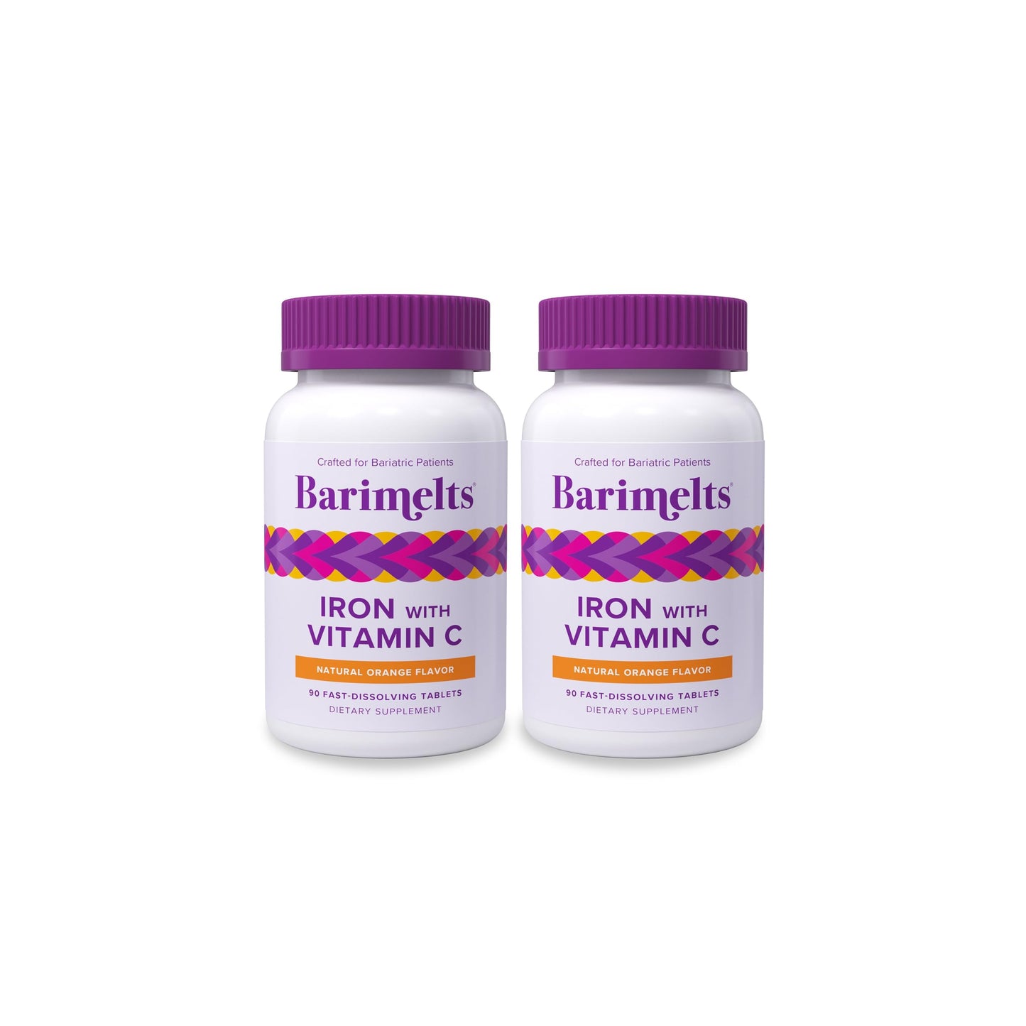 BariMelts Iron with Vitamin C Tablets 180