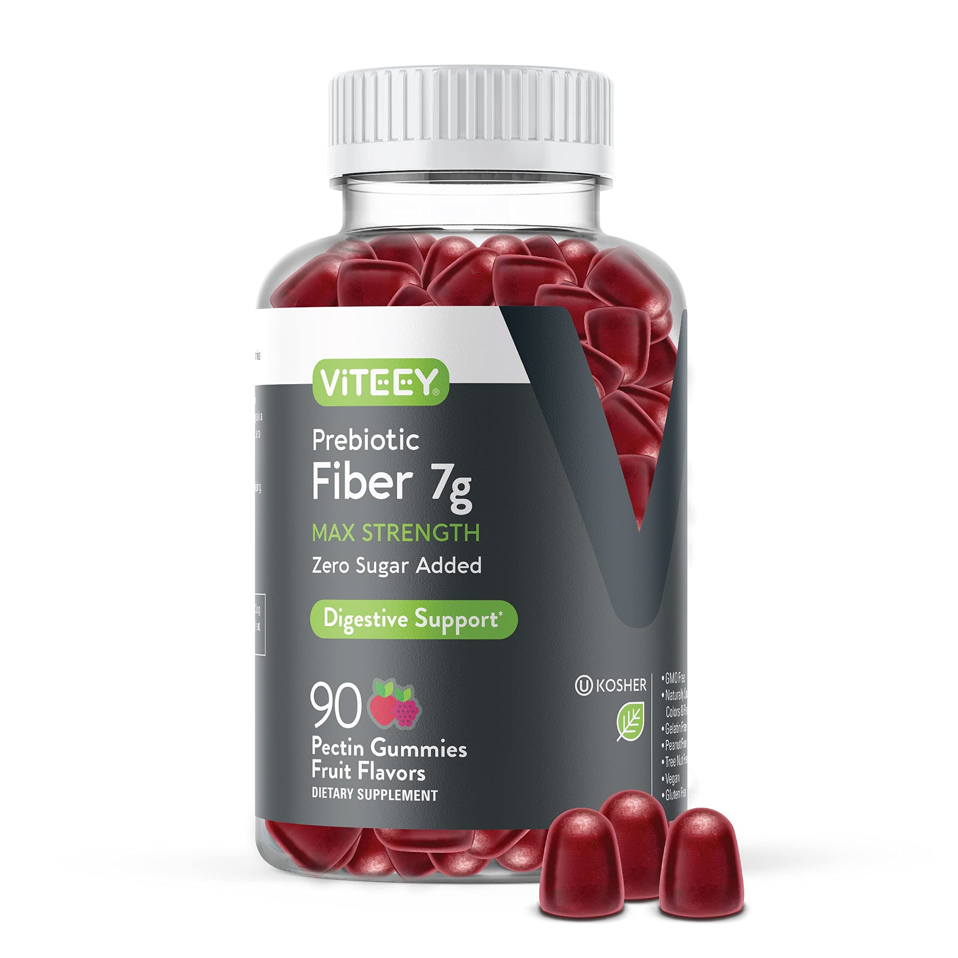 Viteey Prebiotic Fiber Gummies Gummy 90 Count
