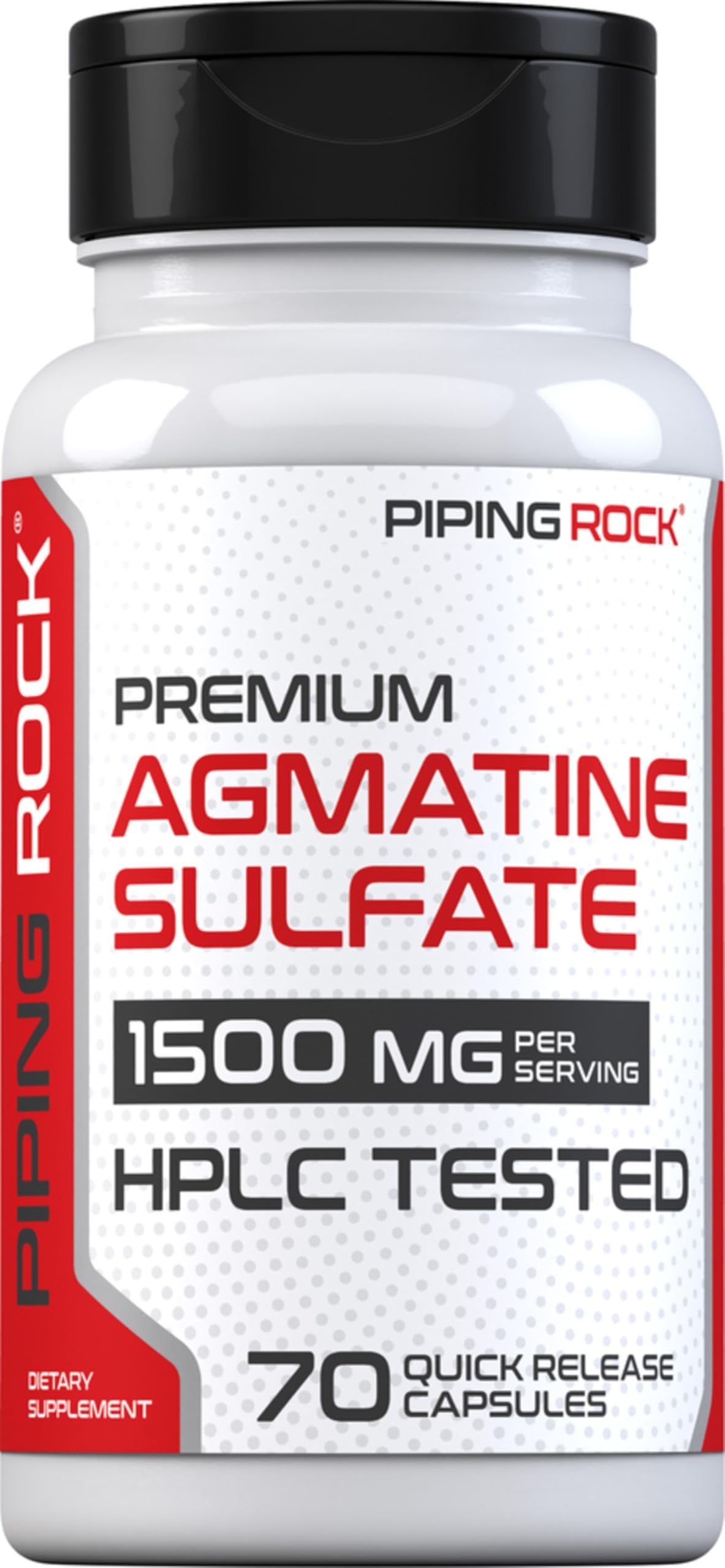 Piping Rock Agmatine Sulfate Capsules 70 Count