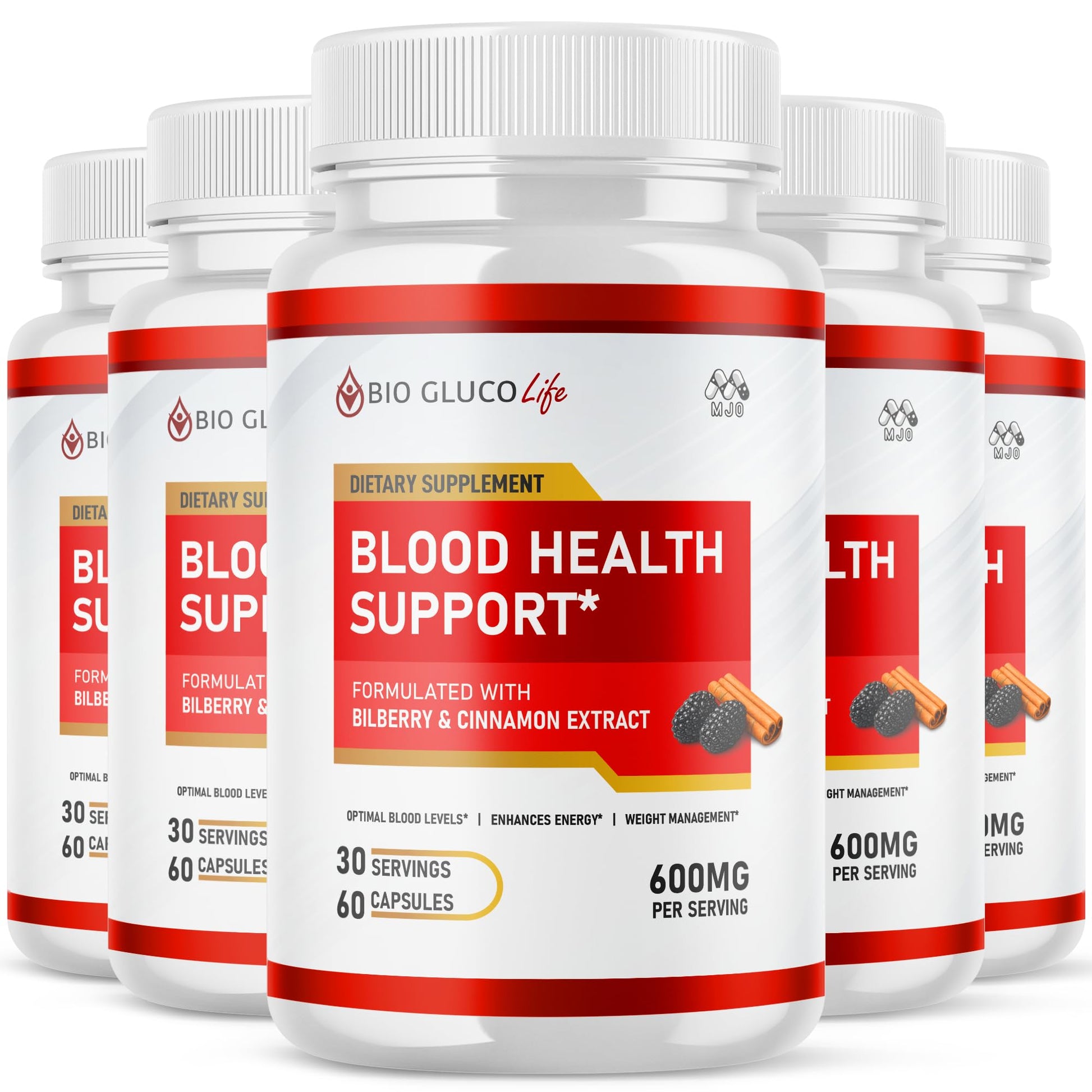MJO Bio Gluco Life Capsules, Capsule, 300 Count