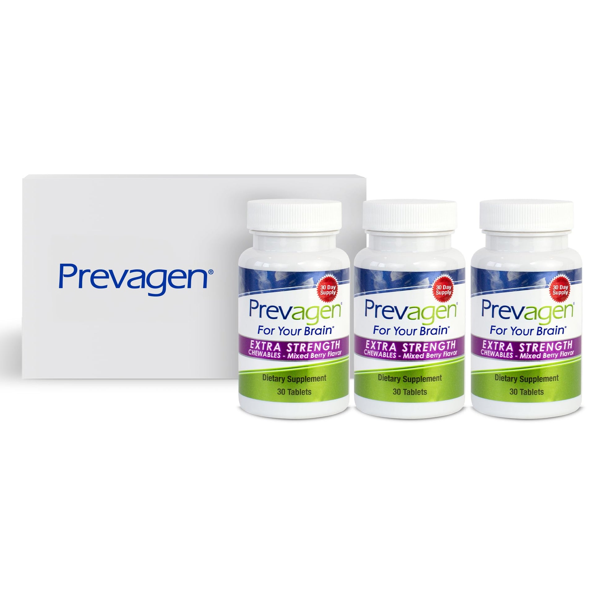 Prevagen Extra Strength Mixed Berry Chewables 90 Count