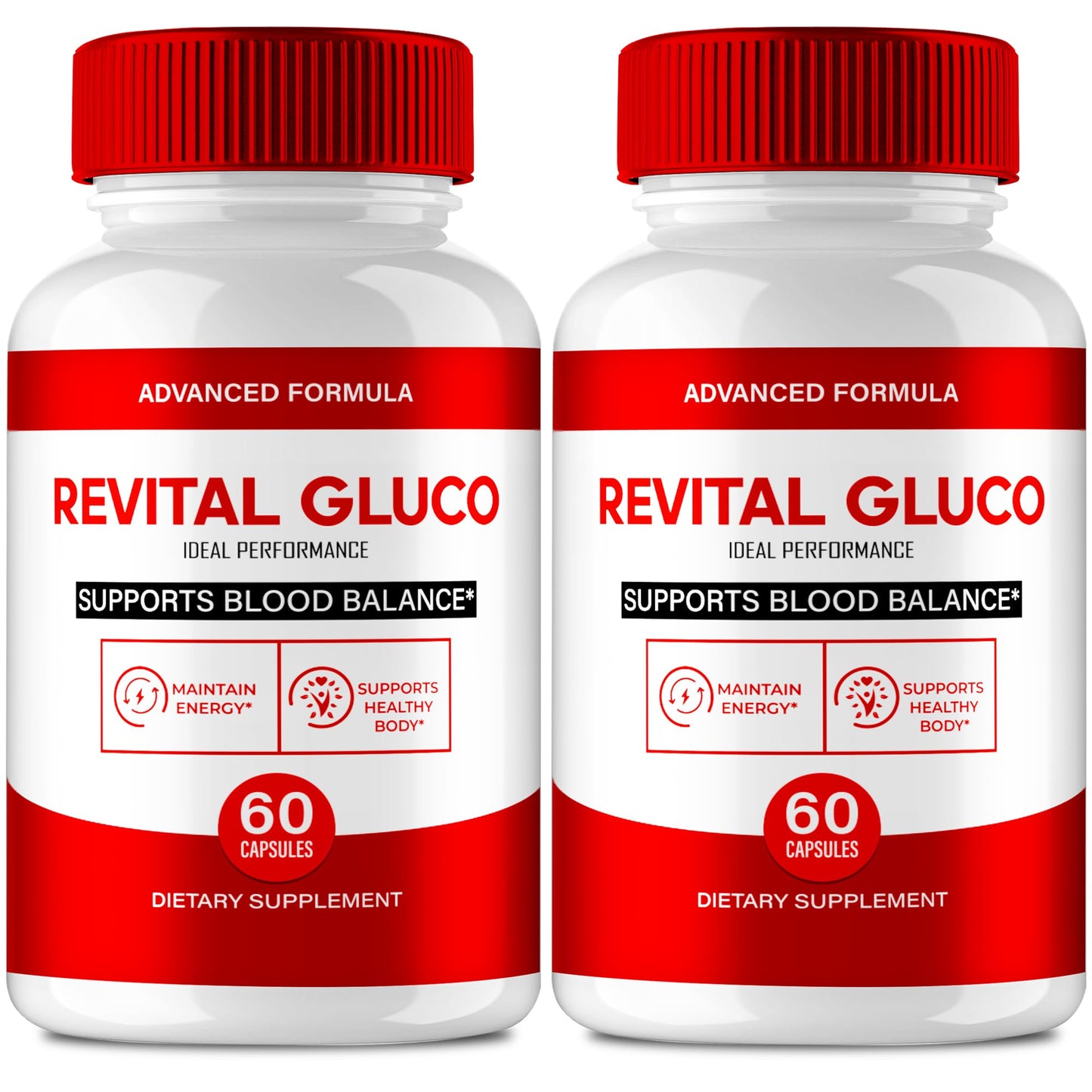 IDEAL PERFORMANCE Revital Gluco Capsules, 120 Capsules