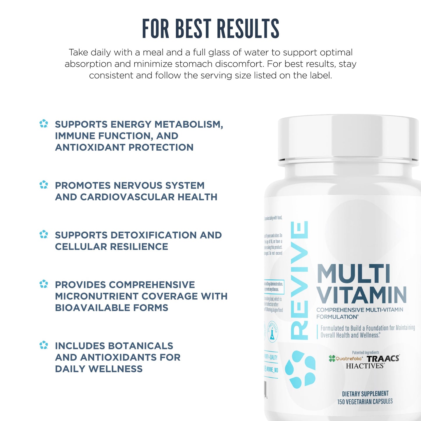 Revive MD Multivitamin Capsule 60 Count