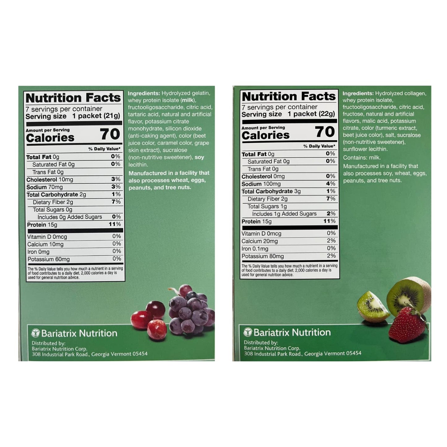 ProtiFit High Protein Cranberry Grape & Strawberry Kiwi Fruit Drink, Powder 0.776