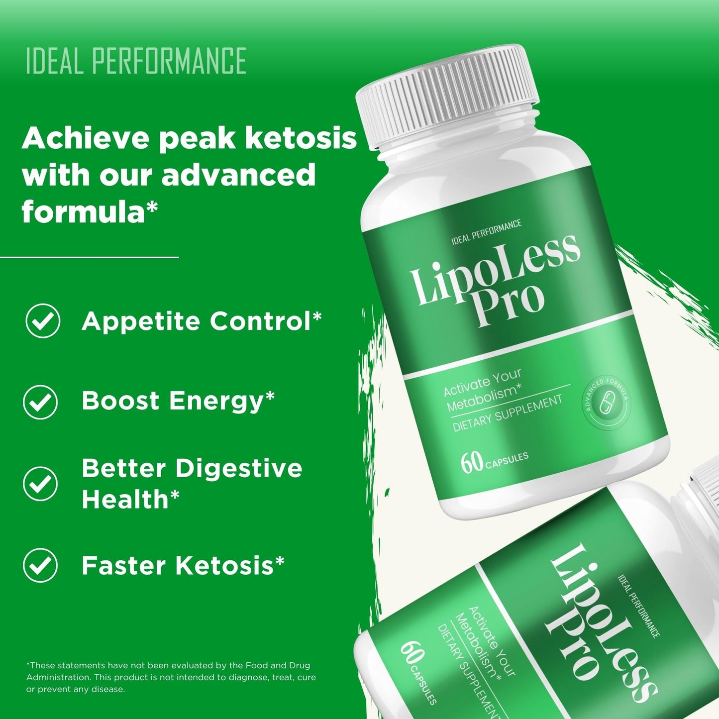 IDEAL PERFORMANCE Lipoless Capsule 120 Capsules