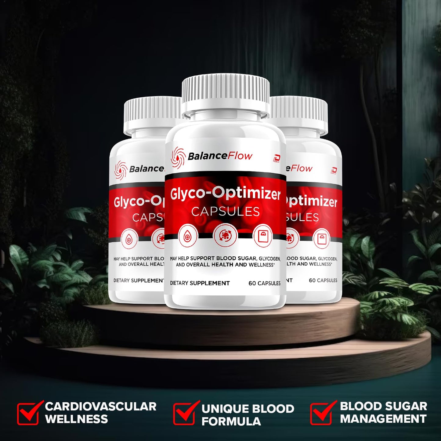 Indelo Balance Flow Capsules 300 Capsules