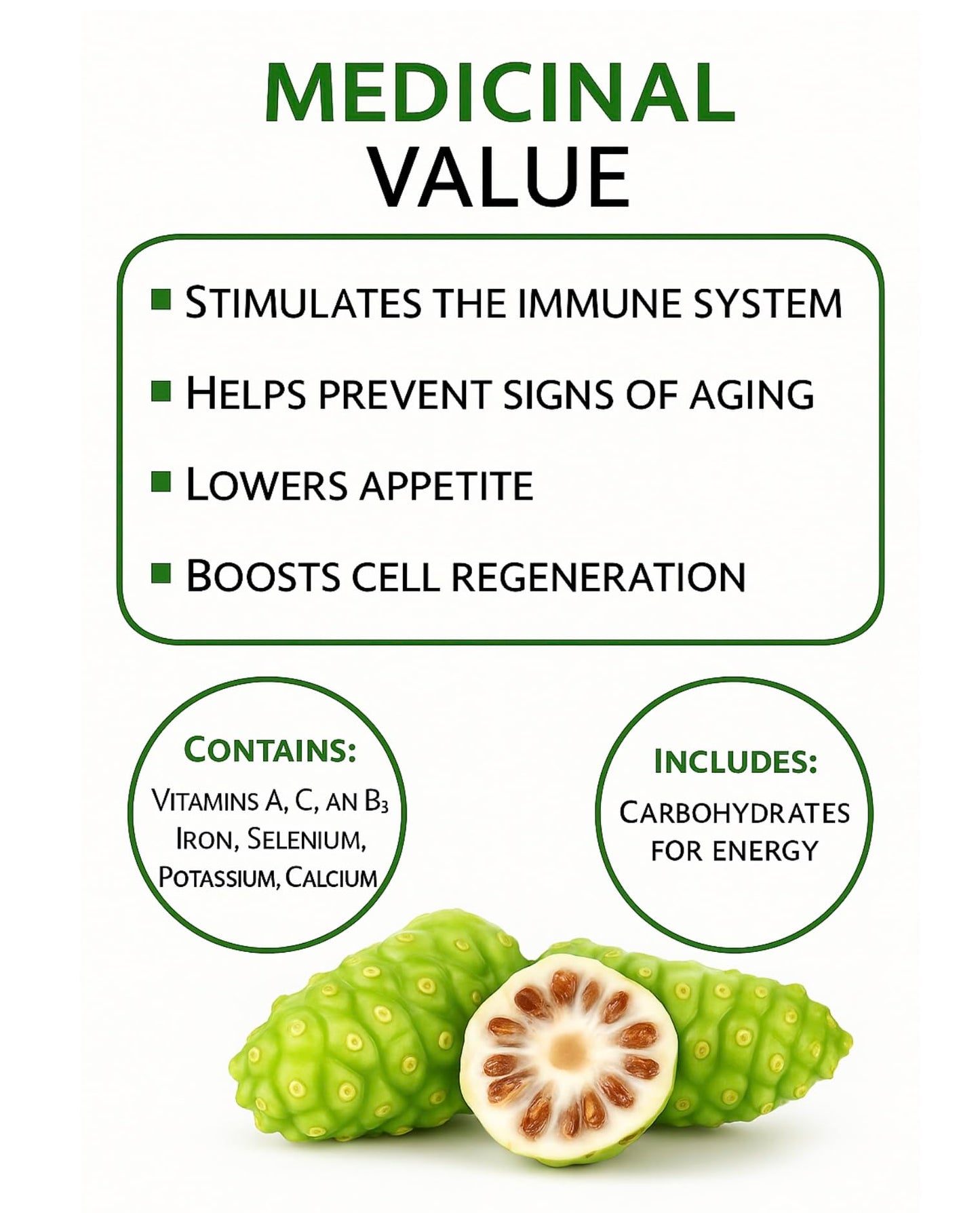 Generic Noni 500mg Capsules, 60 Count