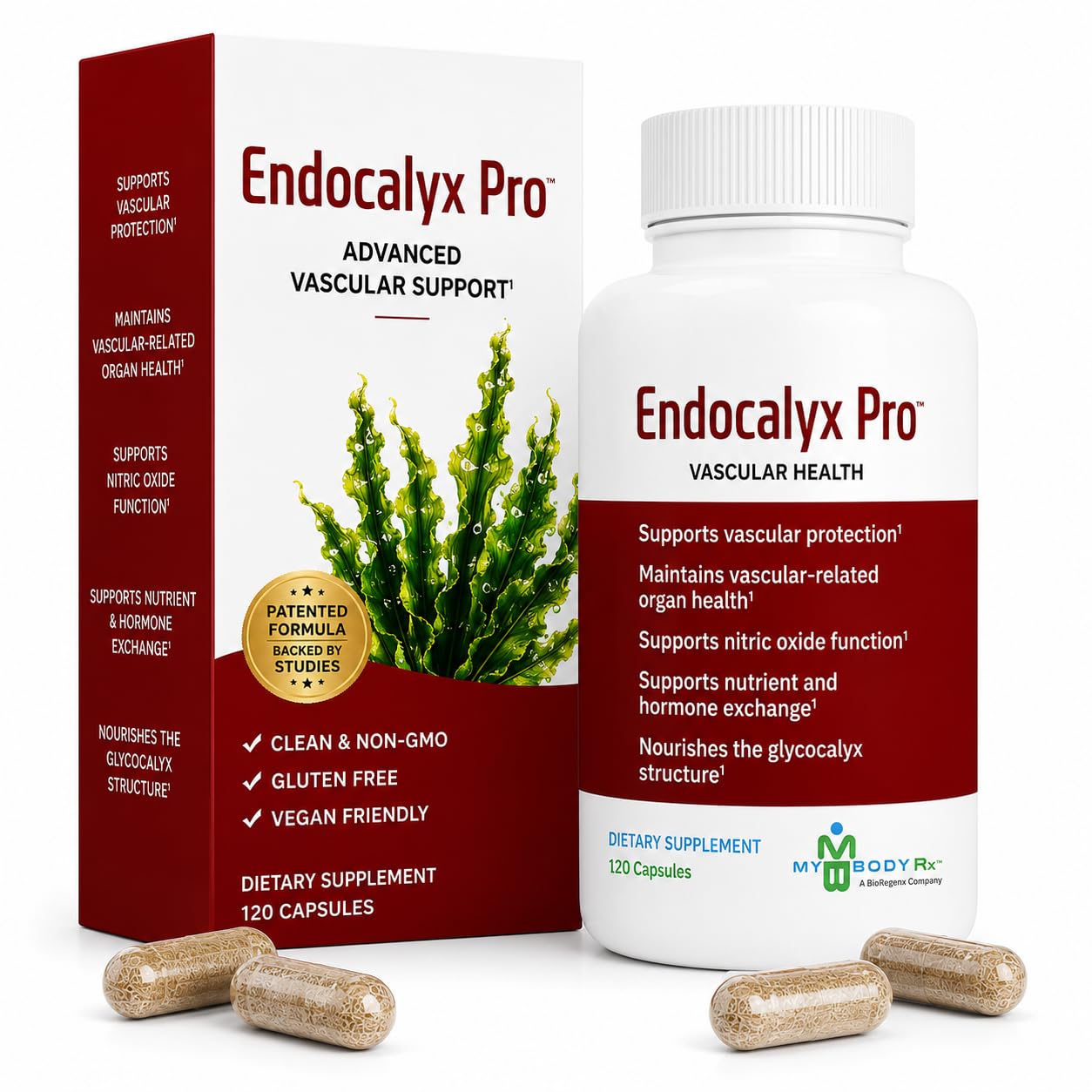MYBODYRX Endocalyx Pro Endothelial Glycocalyx Supplement Capsule 120 Capsules